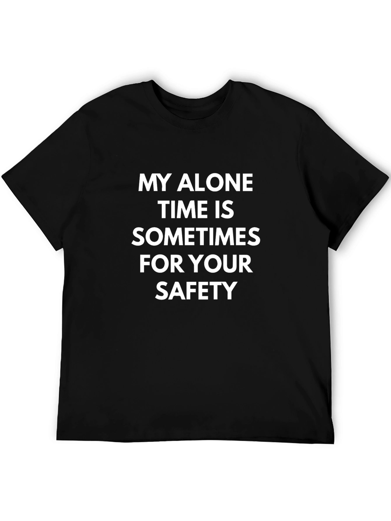 Funny My Alone Time Graphic T-Shirt
