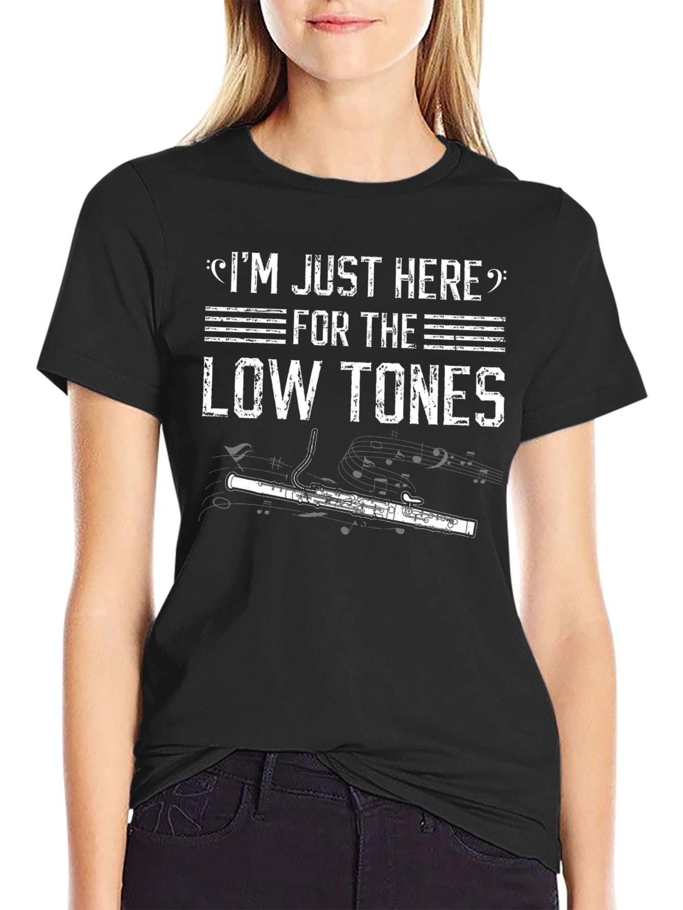 Low Tones Clarinet Graphic T-Shirt