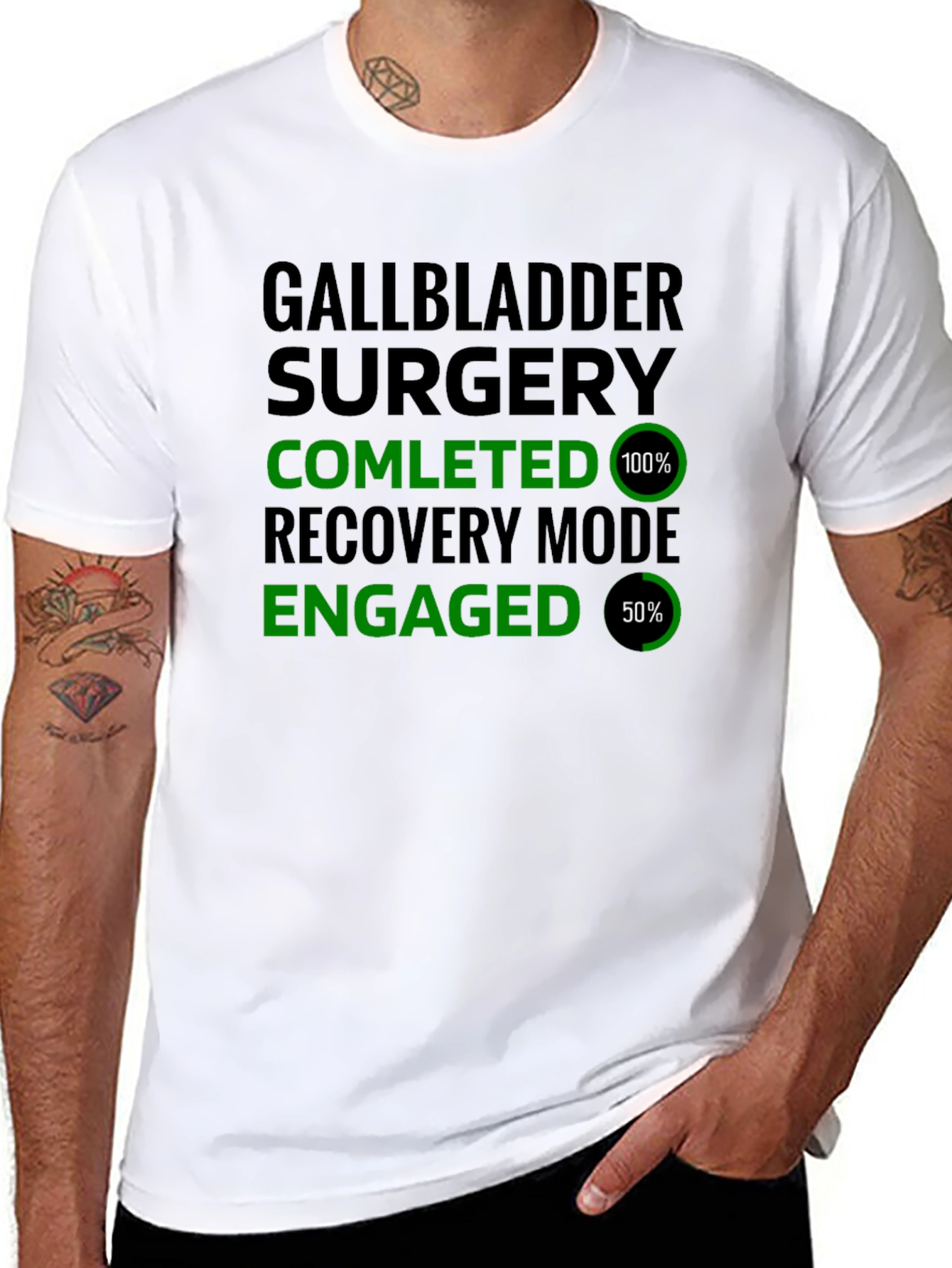 Gallbladder Surgery Recovery Mode T-Shirt