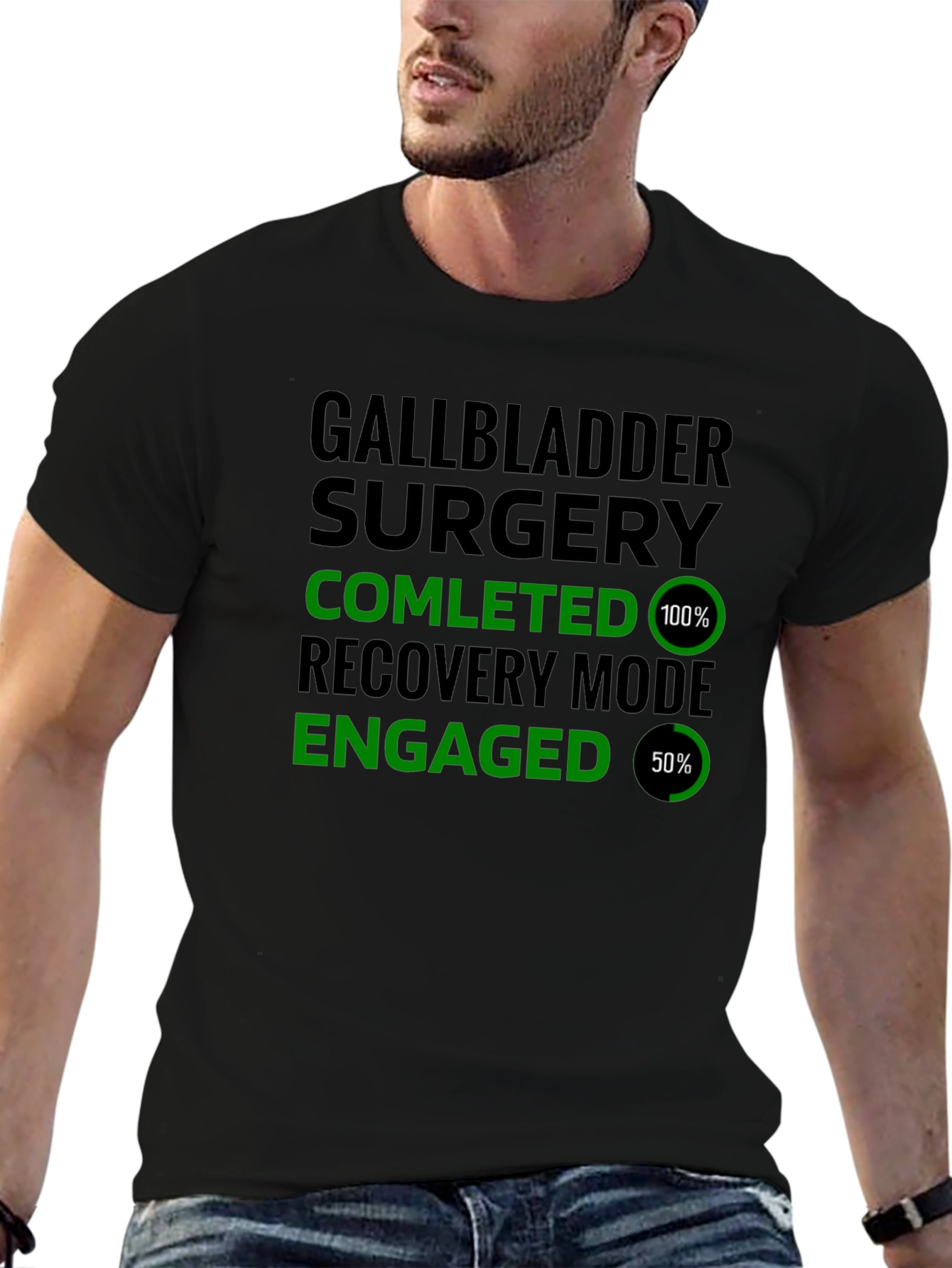 Gallbladder Surgery Recovery Mode T-Shirt
