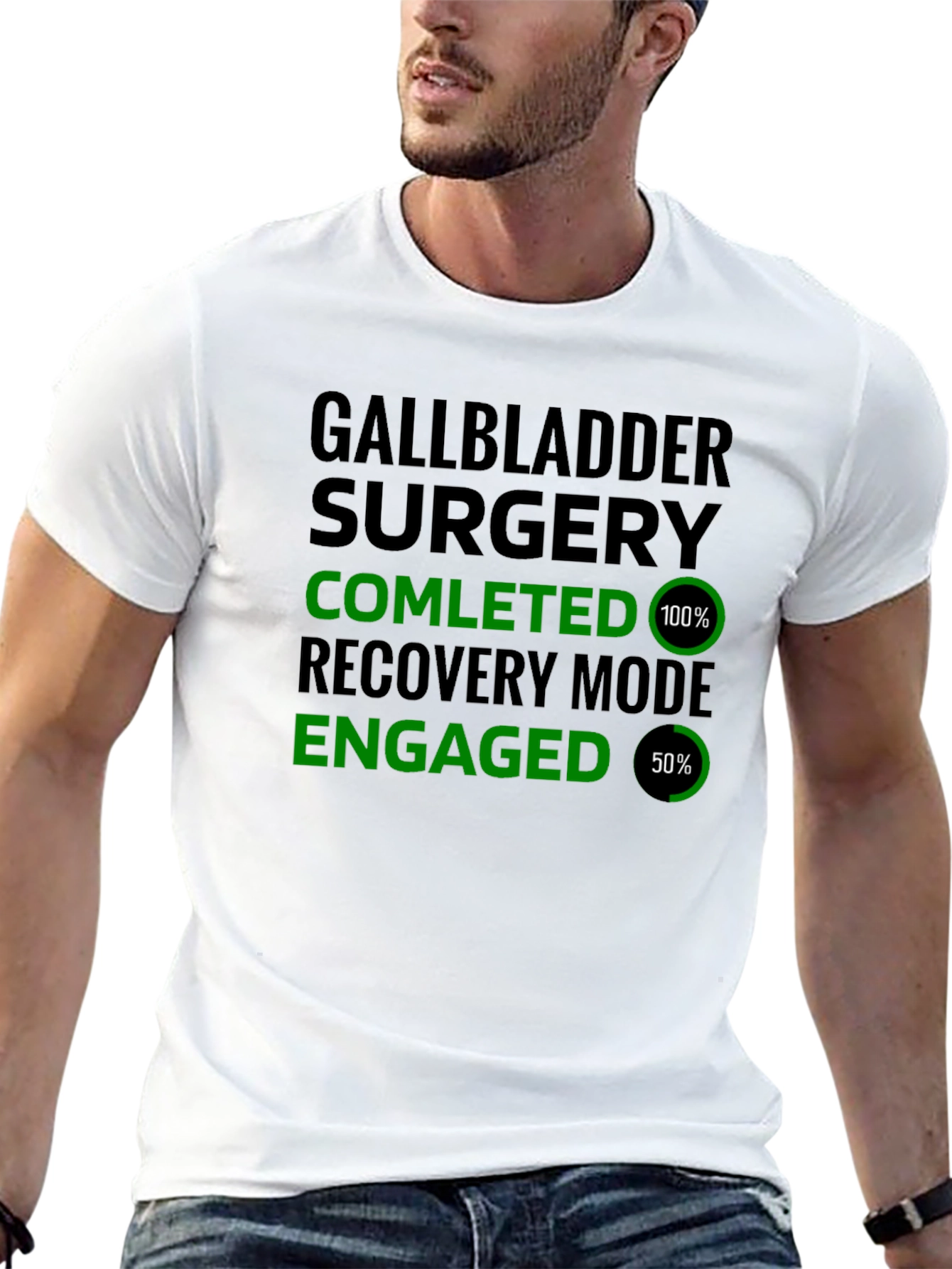 Gallbladder Surgery Recovery Mode T-Shirt