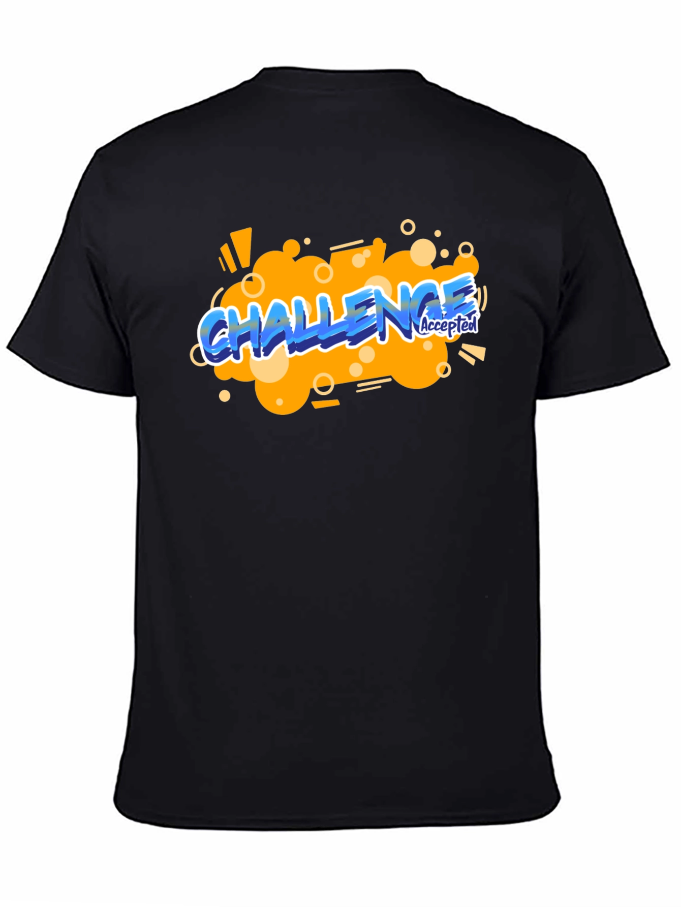 Challenge Accepted Graphic Tee - Bold Statement Shirt