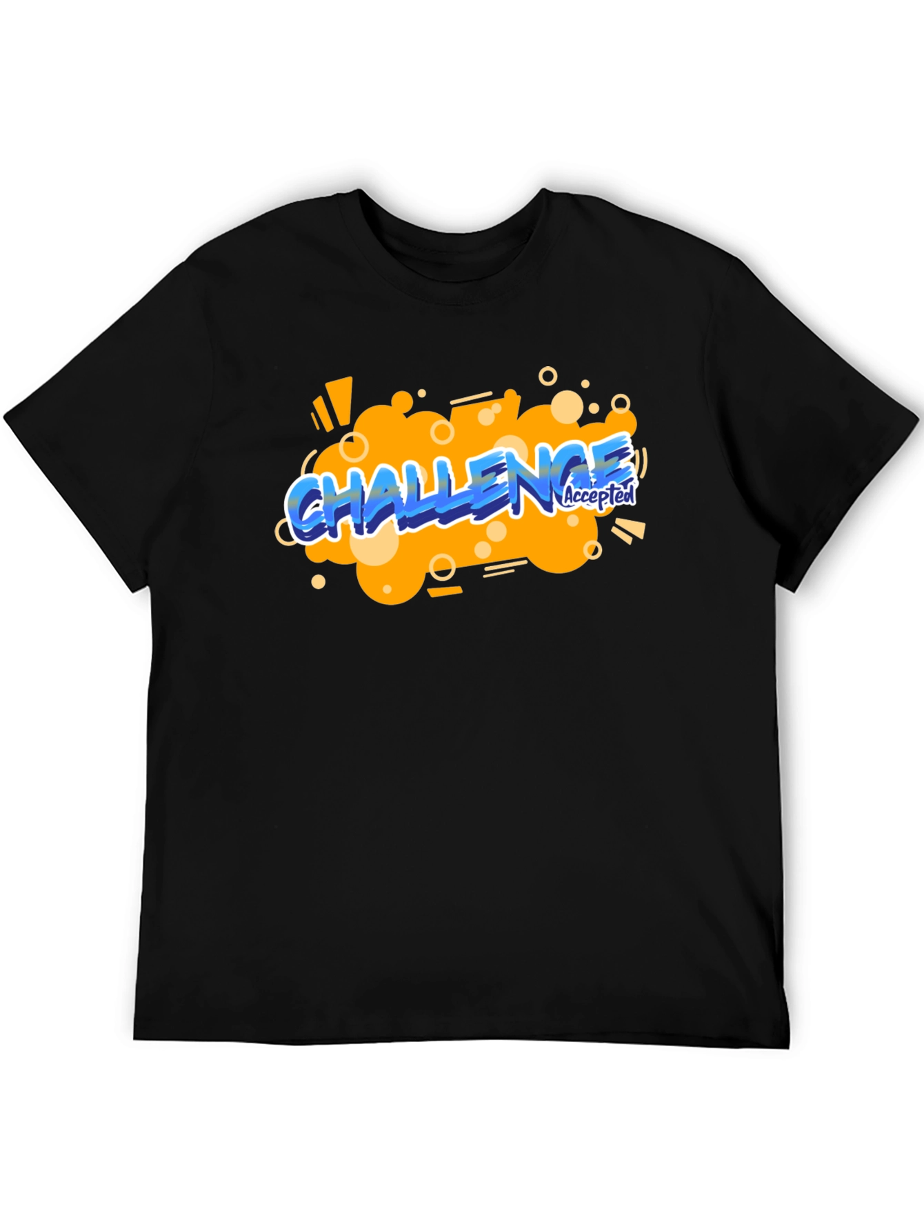 Challenge Accepted Graphic Tee - Bold Statement Shirt