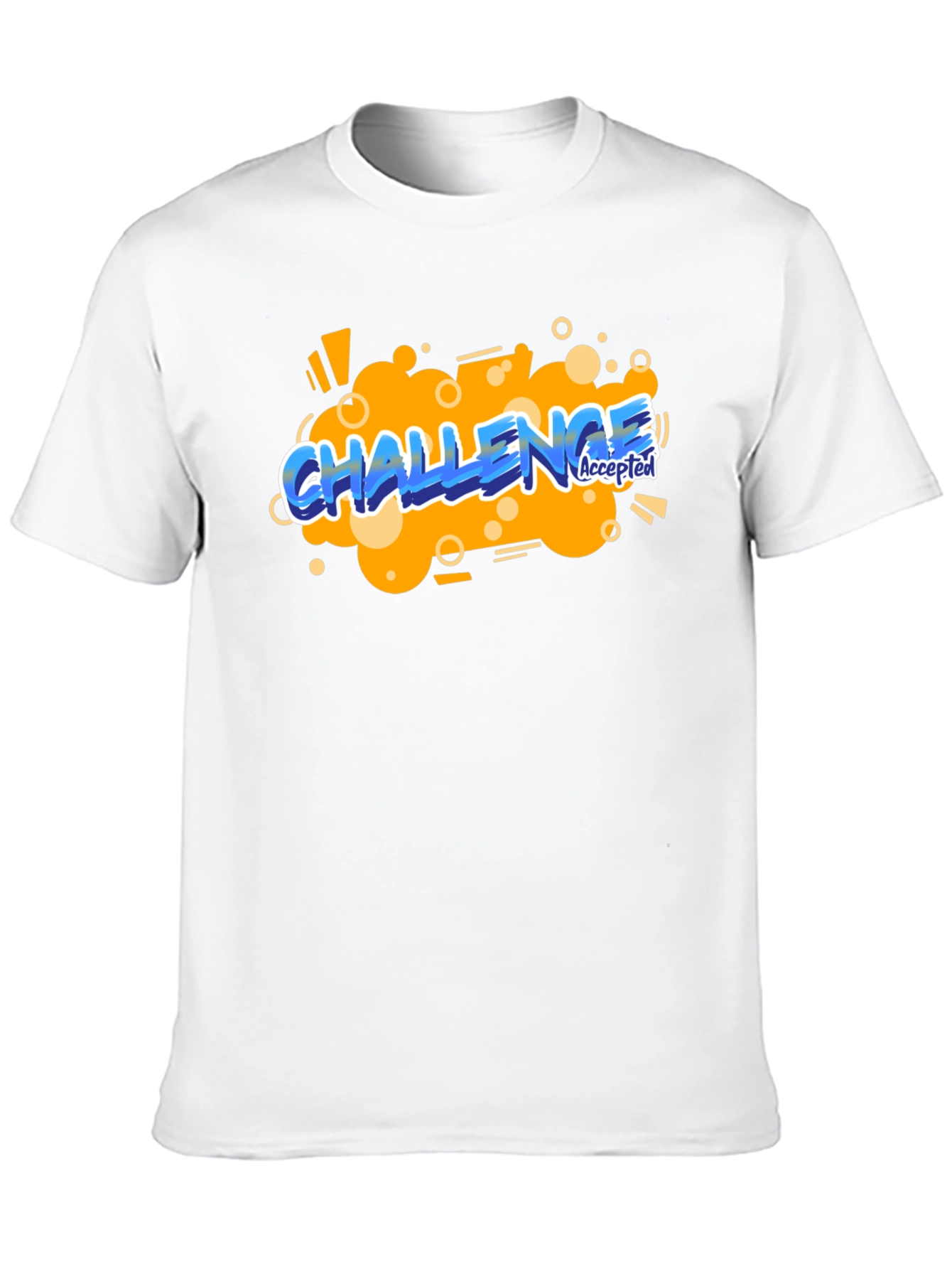 Challenge Accepted Graphic Tee - Bold Statement Shirt