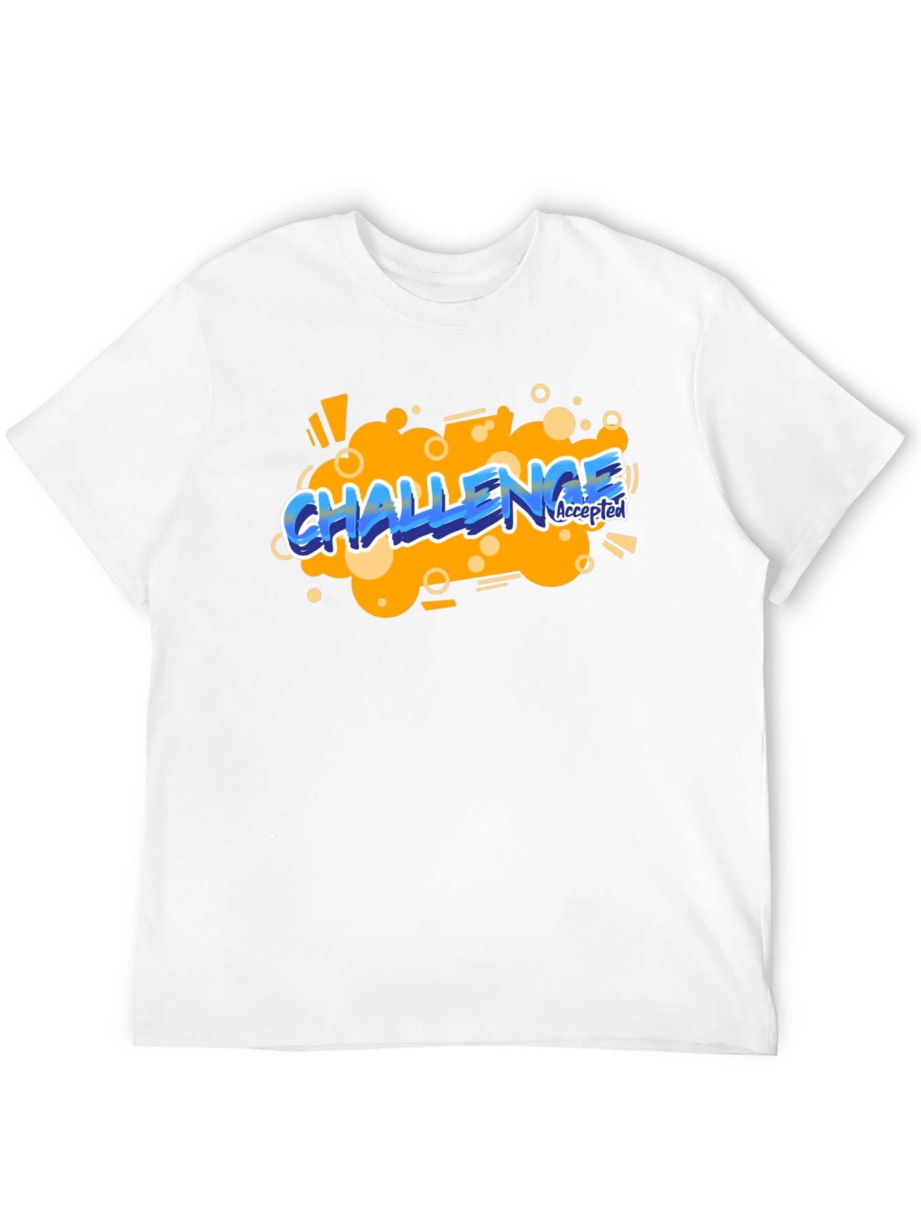 Challenge Accepted Graphic Tee - Bold Statement Shirt