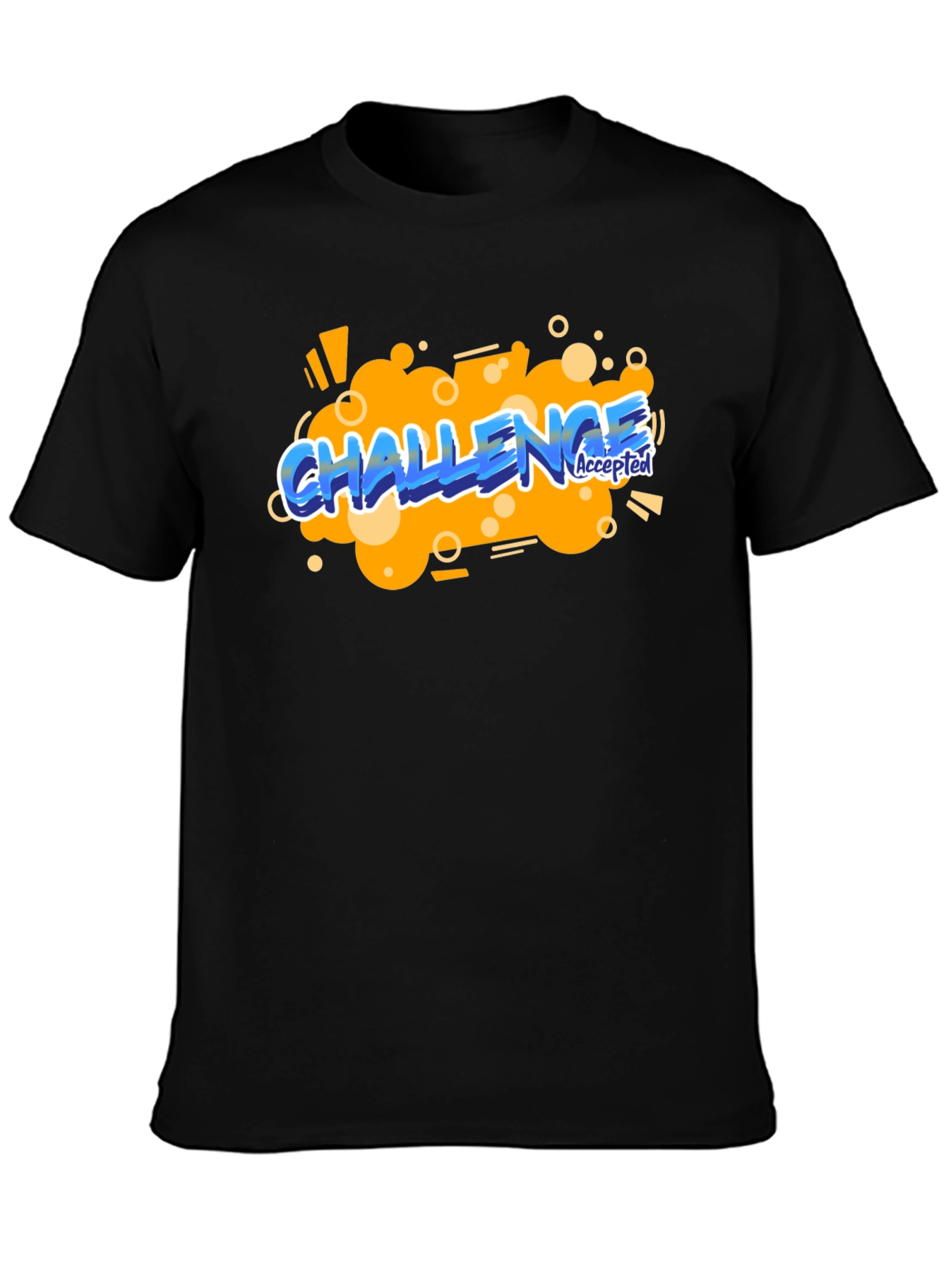 Challenge Accepted Graphic Tee - Bold Statement Shirt