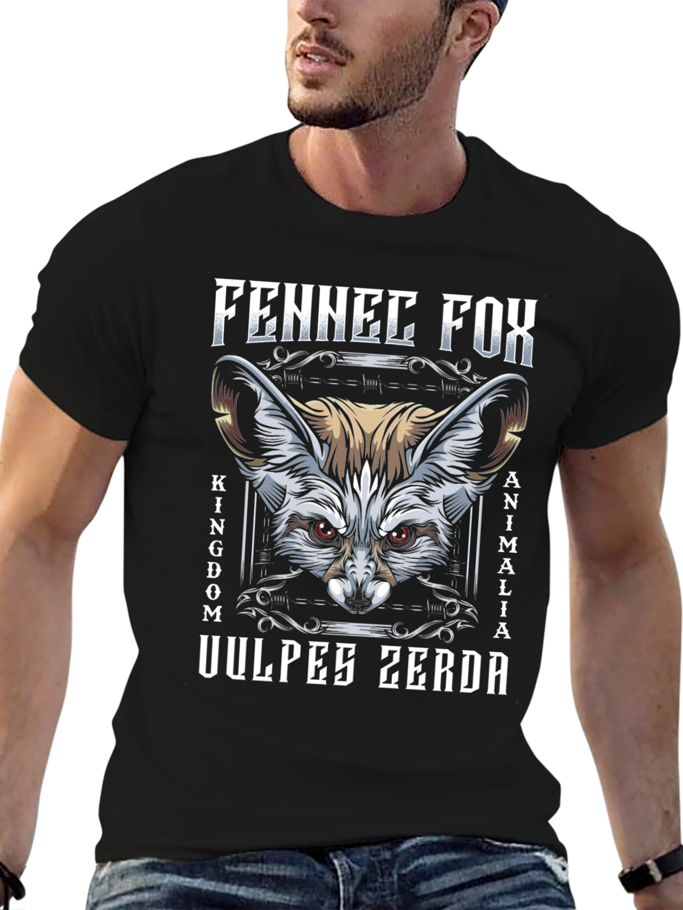 Fennec Fox Kingdom Animalia T-Shirt
