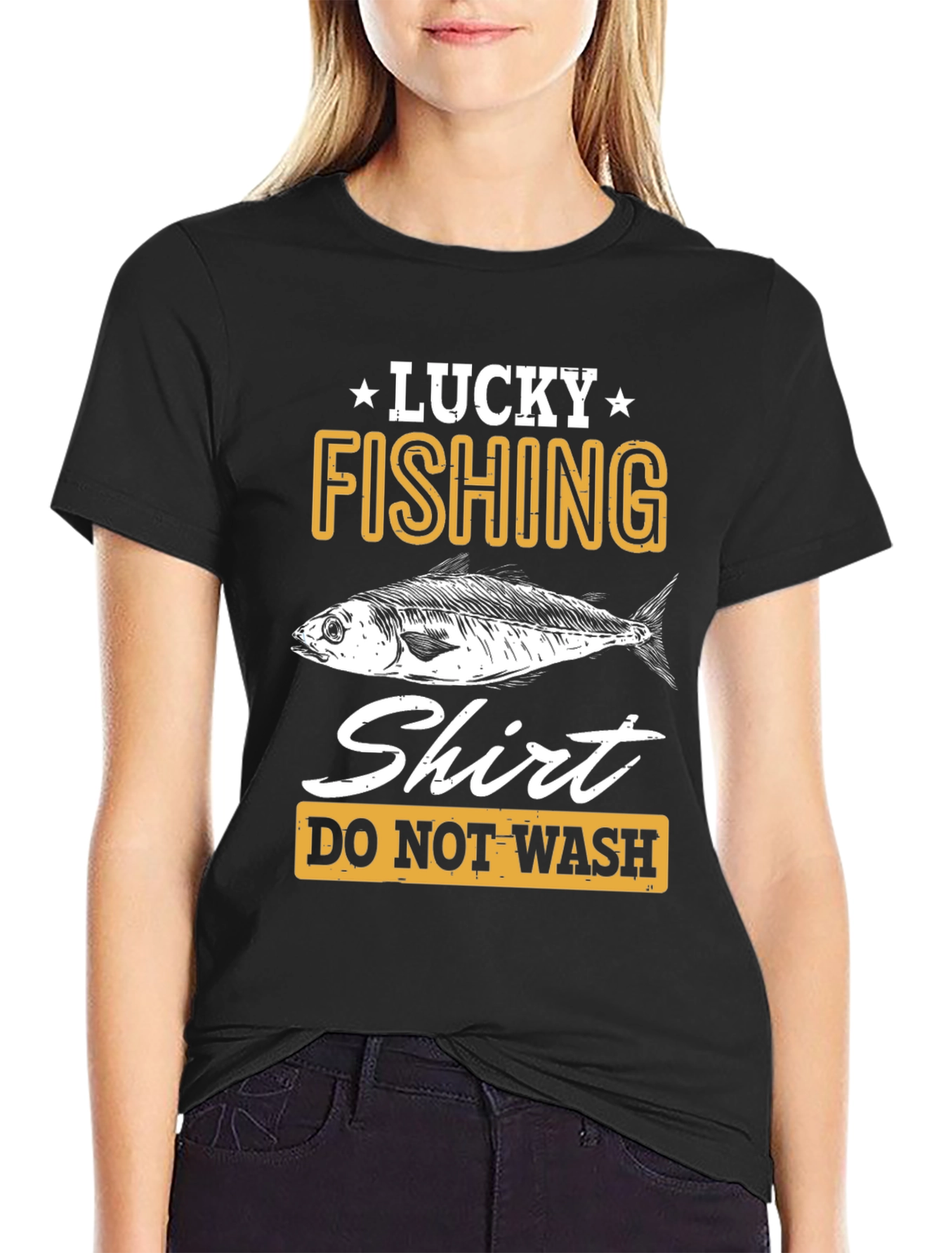 Lucky Fishing Shirt - Mens Graphic Tee