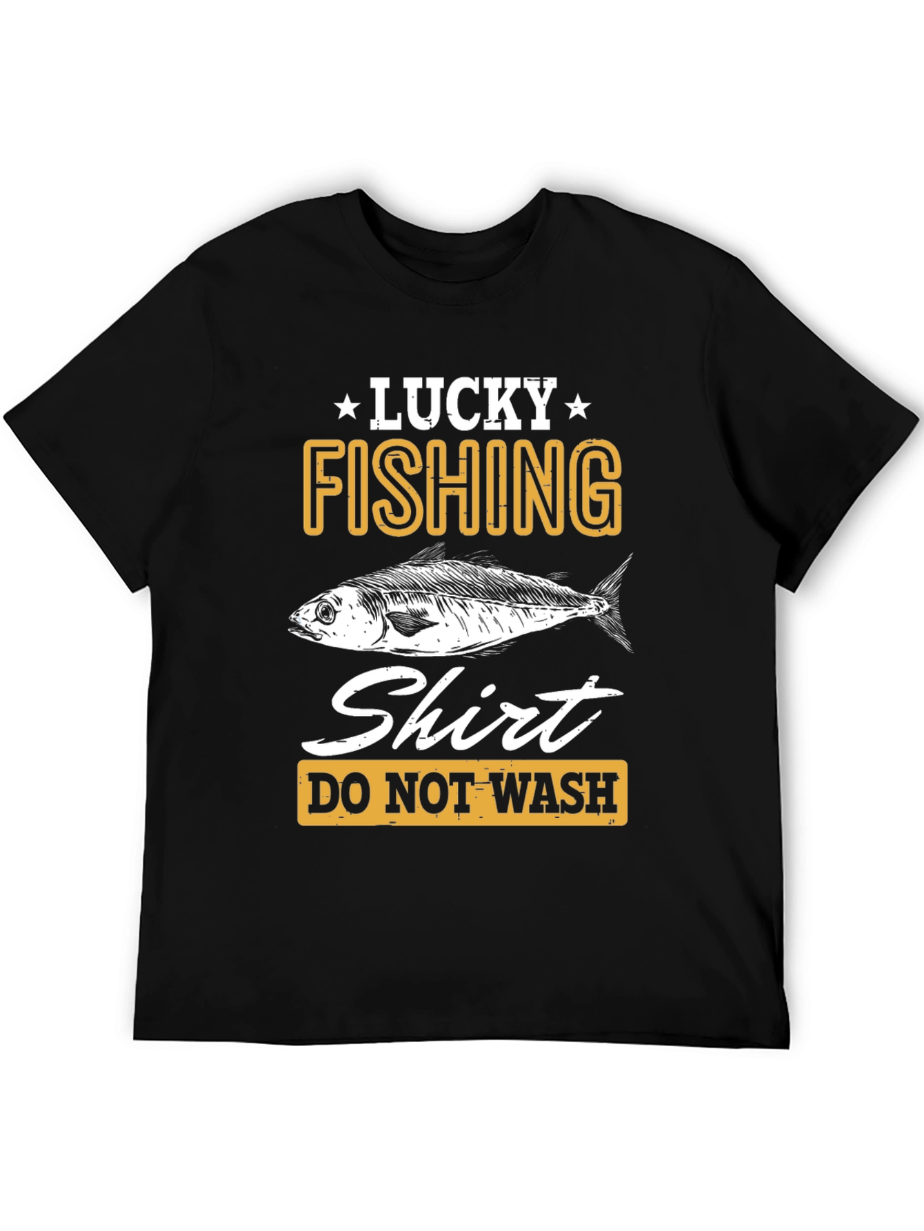 Lucky Fishing Shirt - Mens Graphic Tee