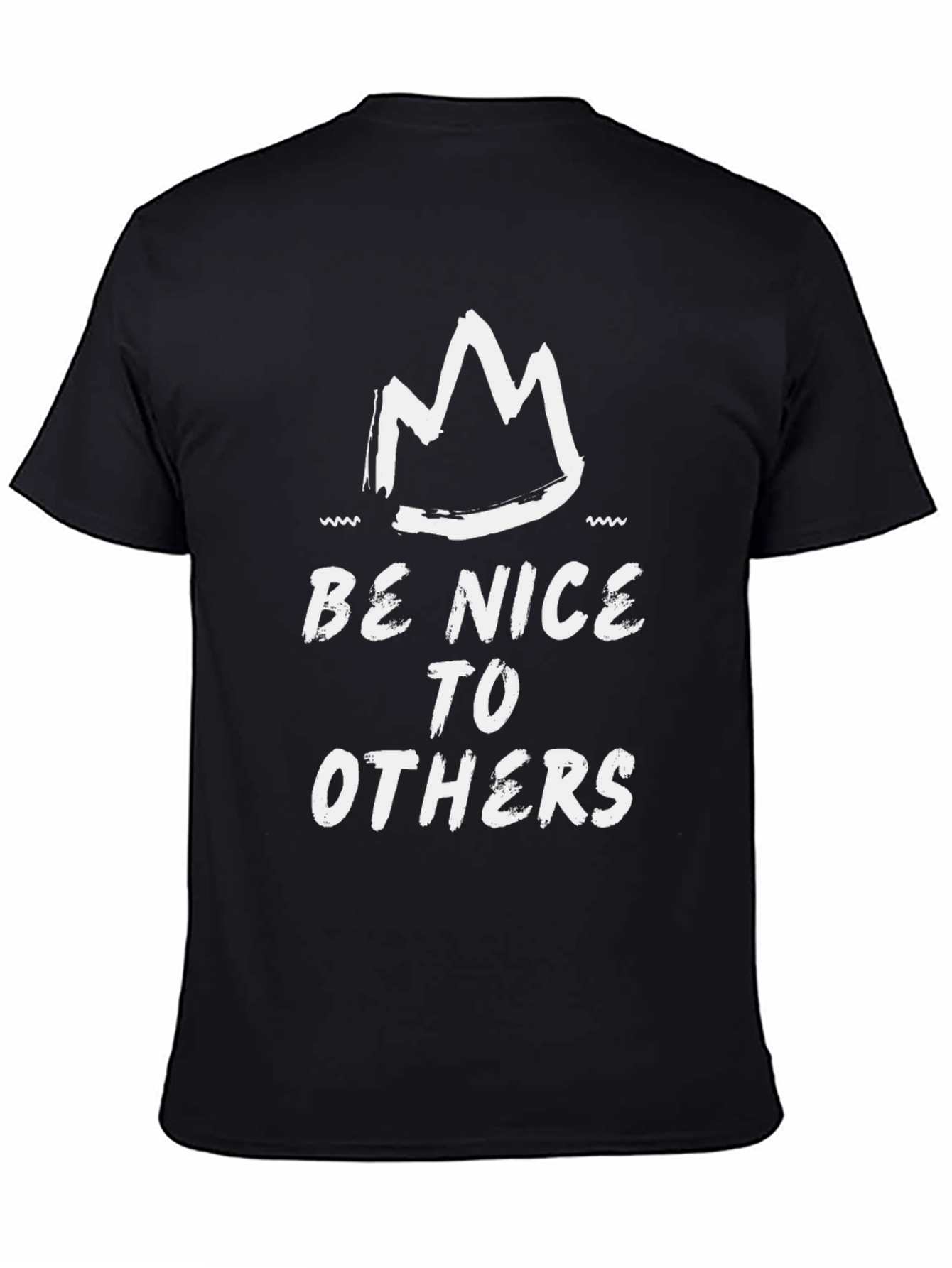 Be Nice to Others Graphic Tee - Black
