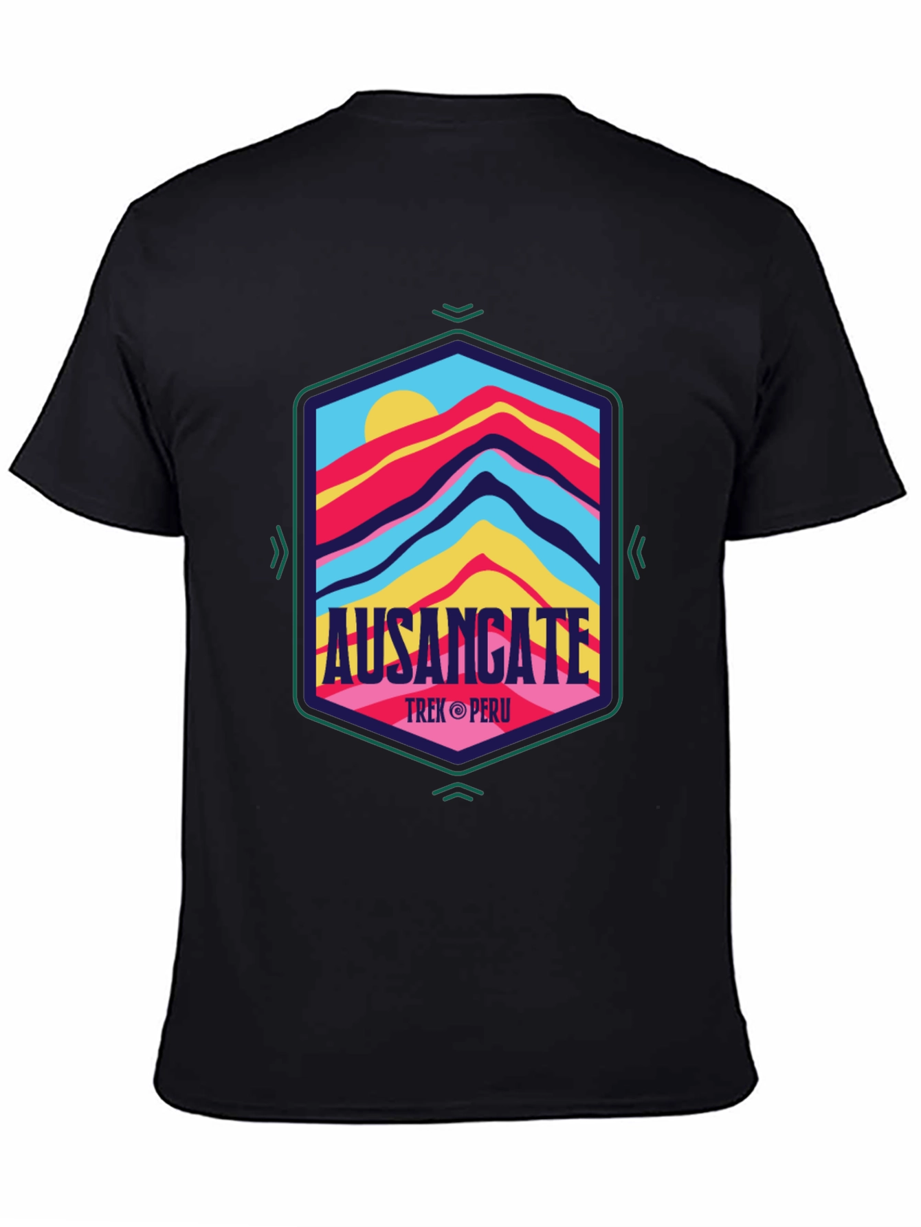 Ausanagate Trek Peru T-Shirt - Mountain Graphic Tee