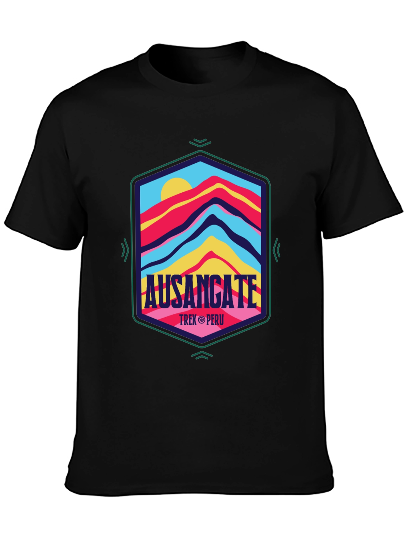 Ausanagate Trek Peru T-Shirt - Mountain Graphic Tee