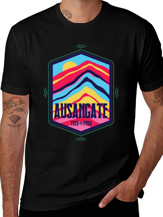 Ausanagate Trek Peru T-Shirt - Mountain Graphic Tee