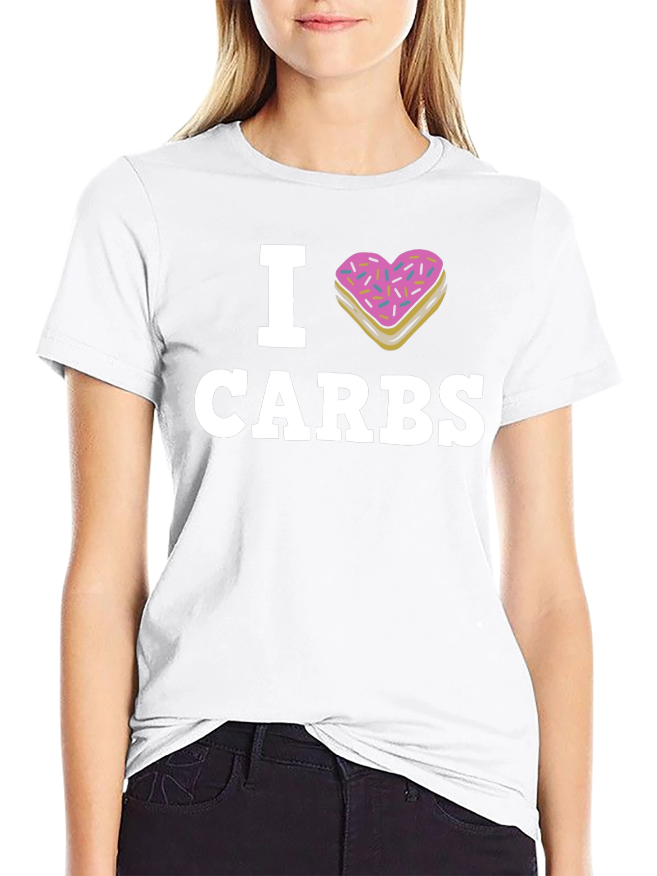 I Love Carbs Doughnut T-Shirt
