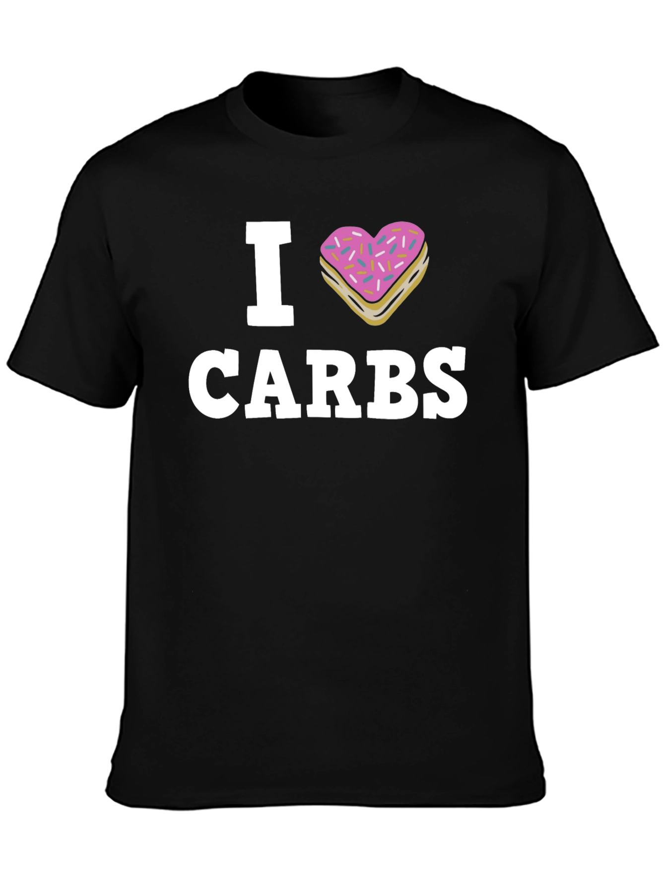 I Love Carbs Doughnut T-Shirt