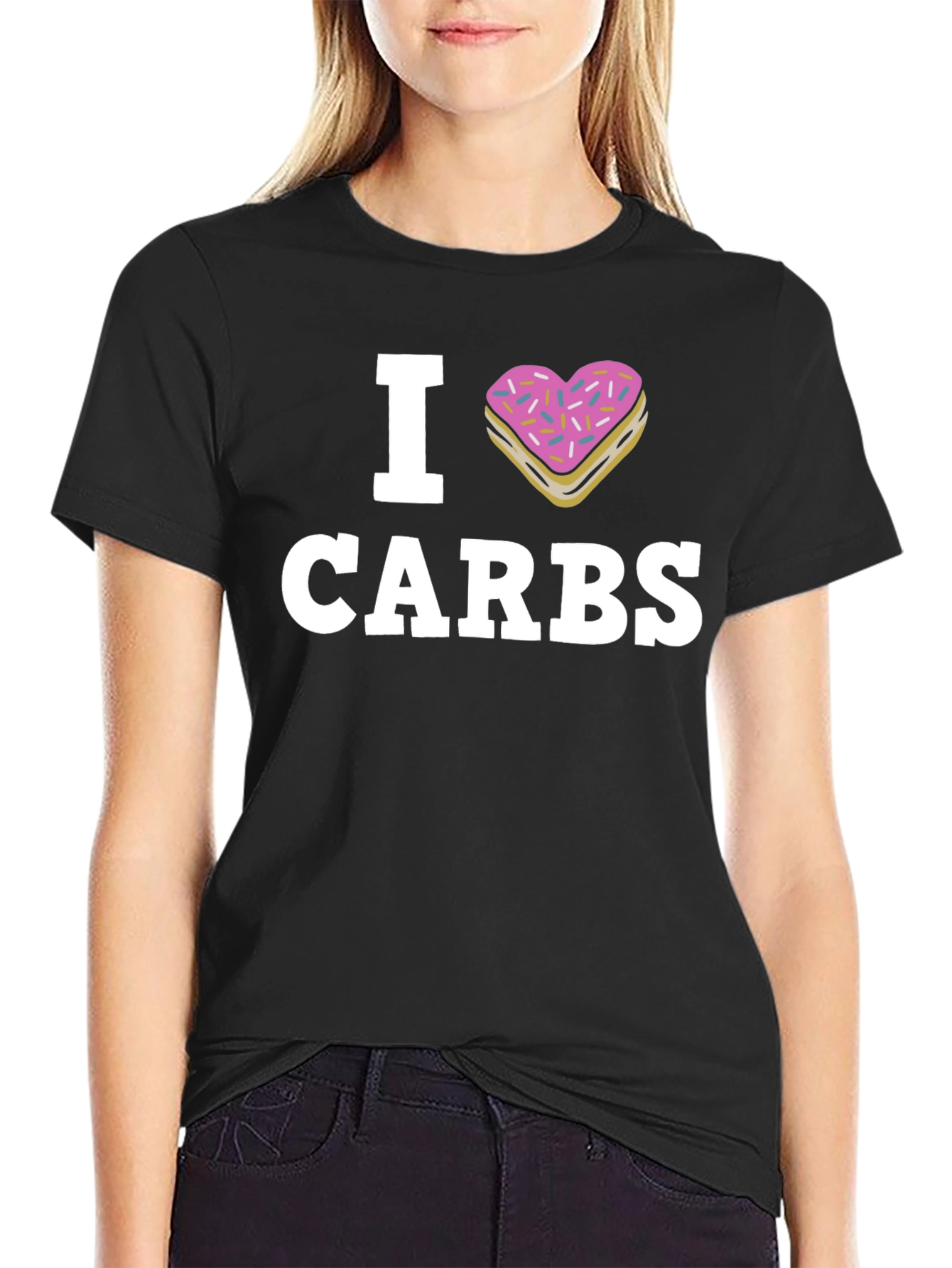 I Love Carbs Doughnut T-Shirt