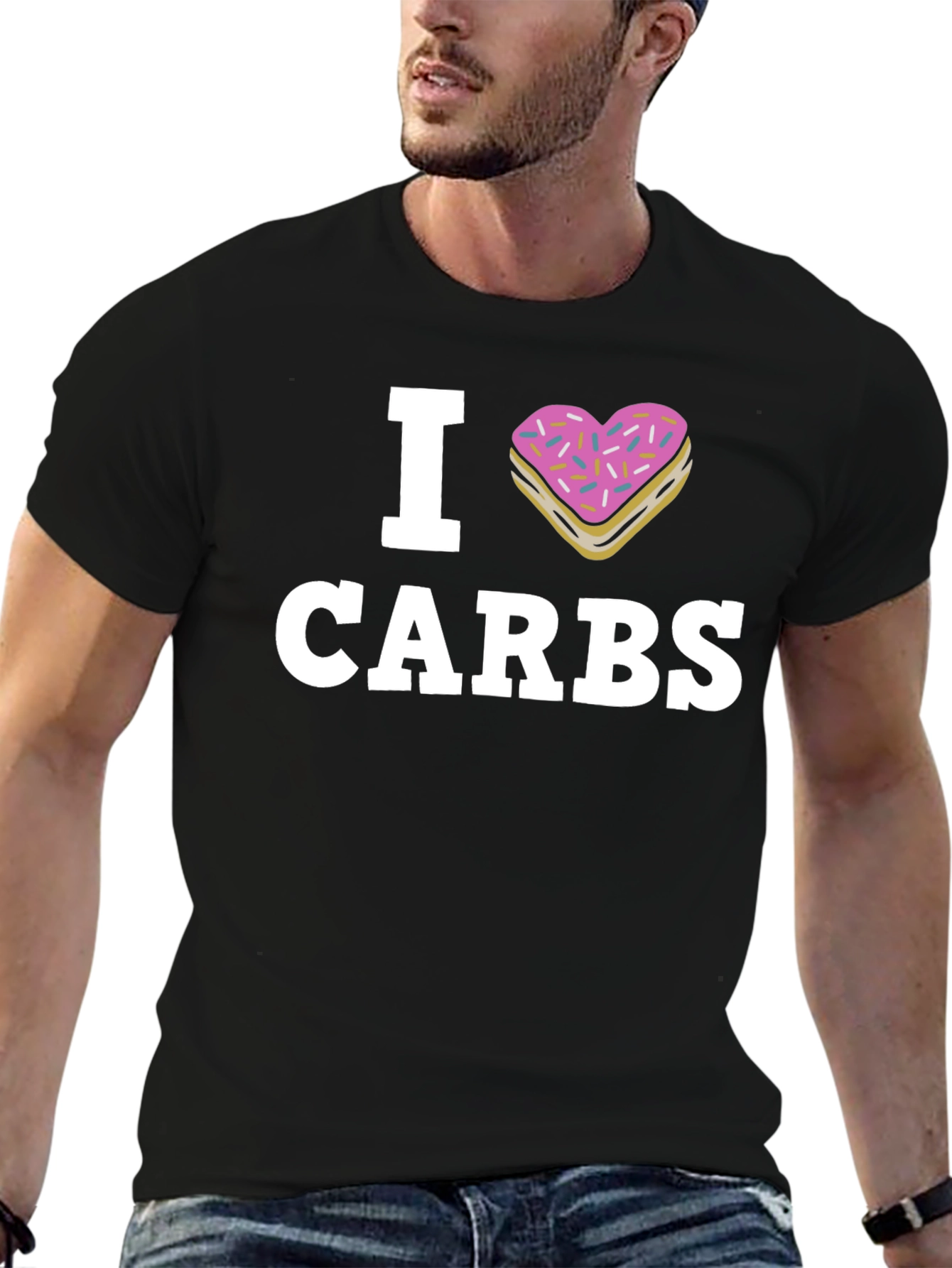 I Love Carbs Doughnut T-Shirt