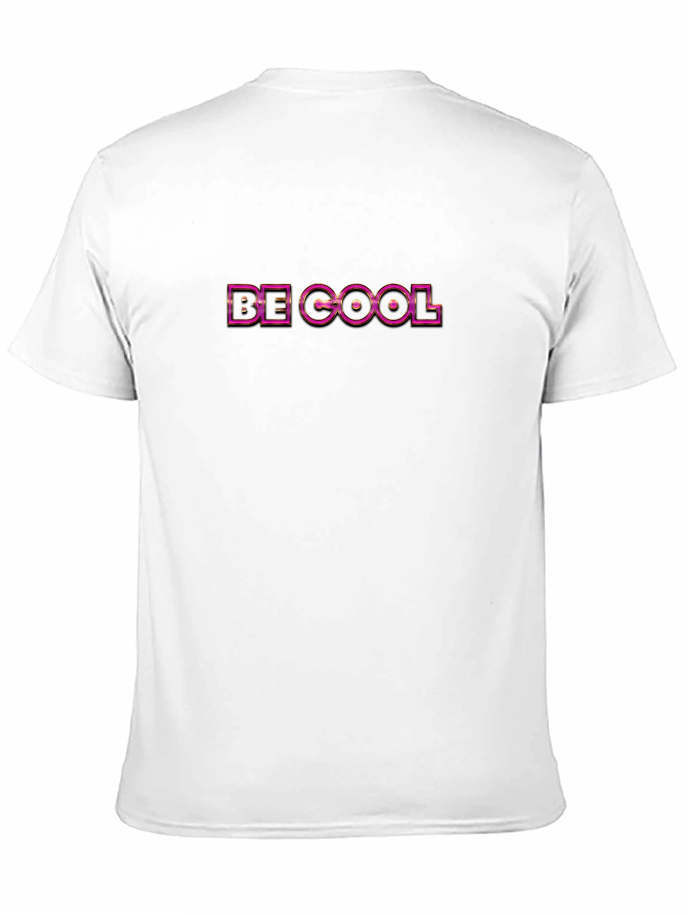 Be Cool Black Graphic Tee
