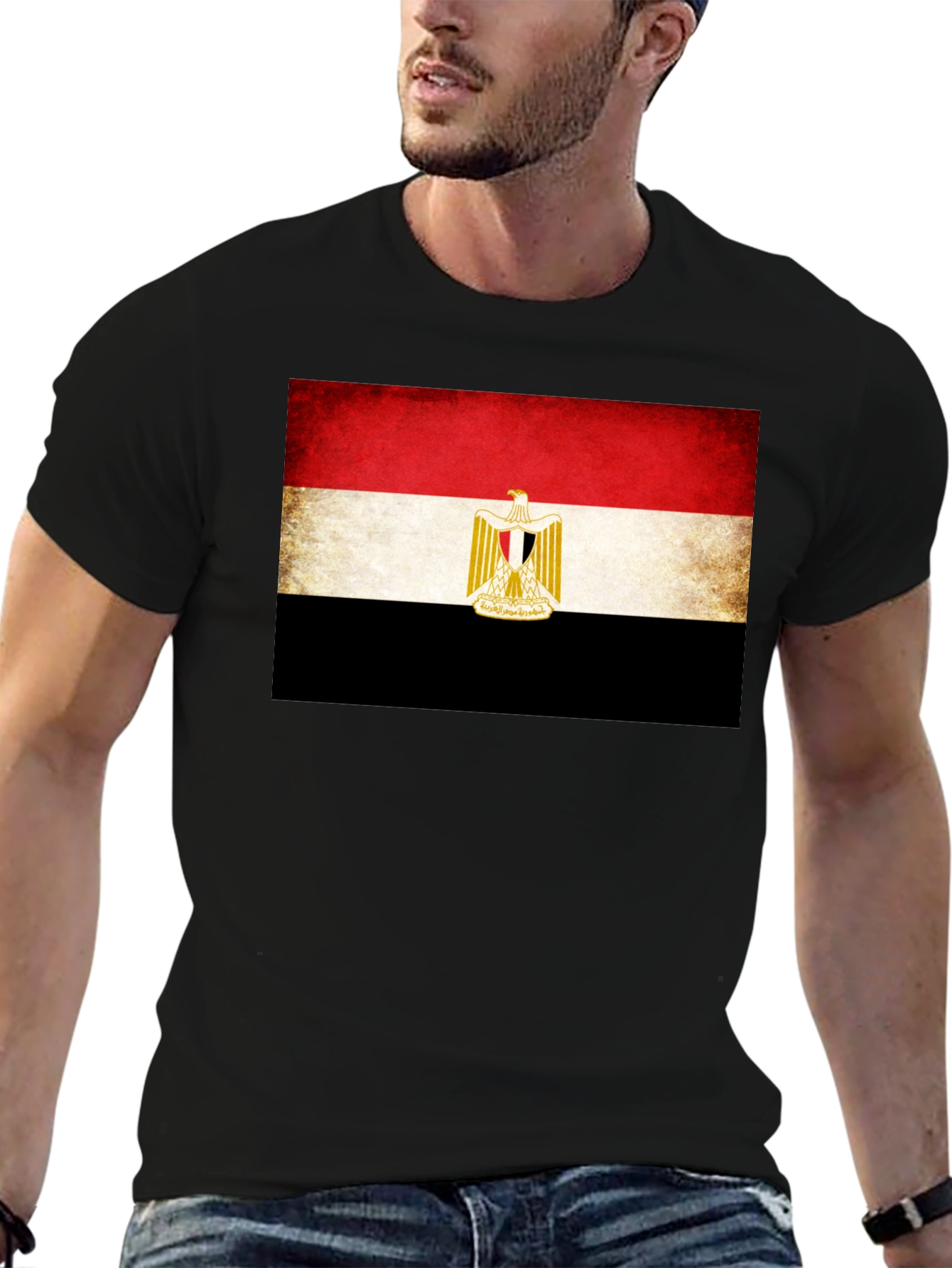 Egyptian Flag Graphic T-Shirt