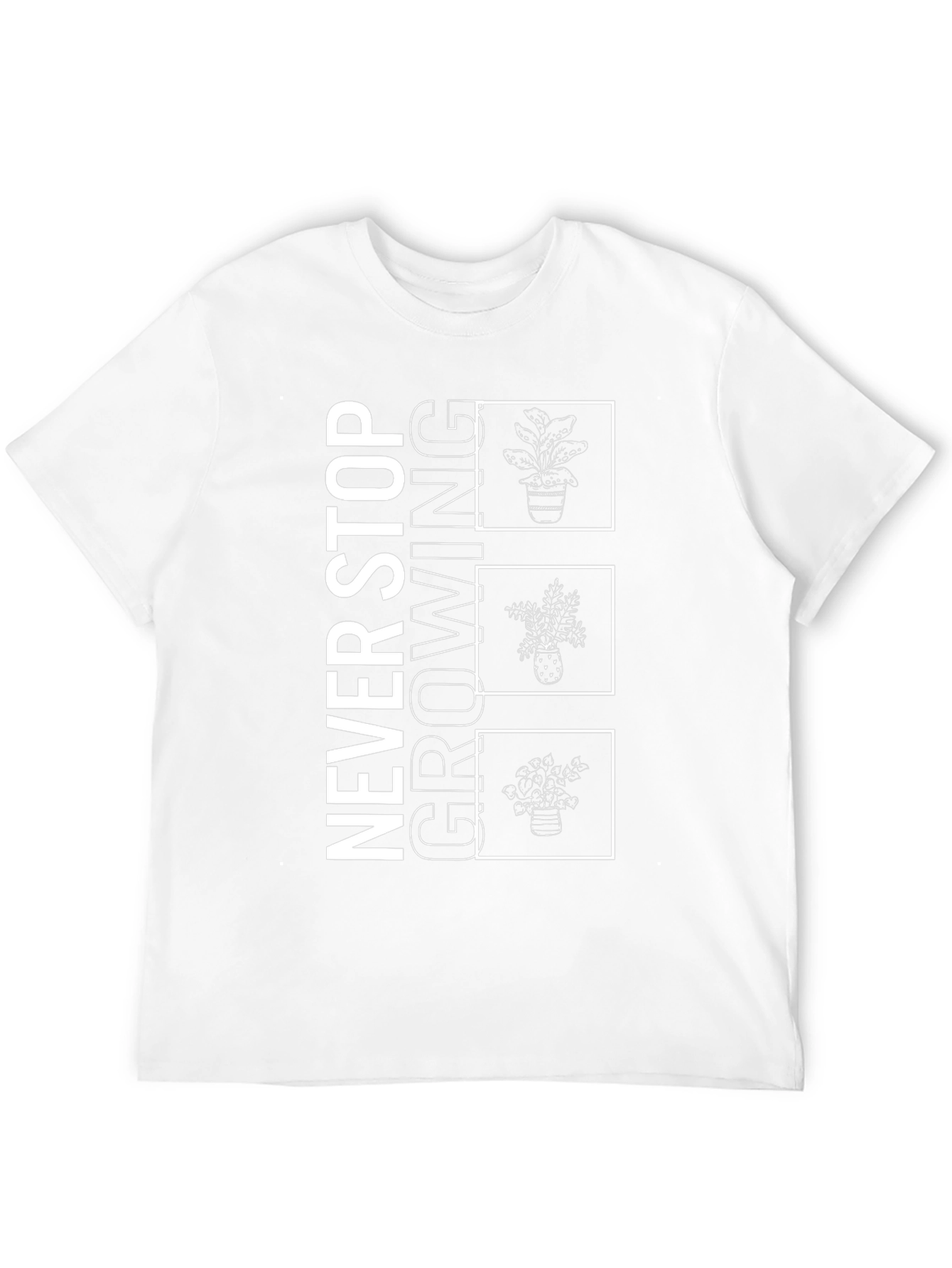 Never Stop Growing Graphic Tee