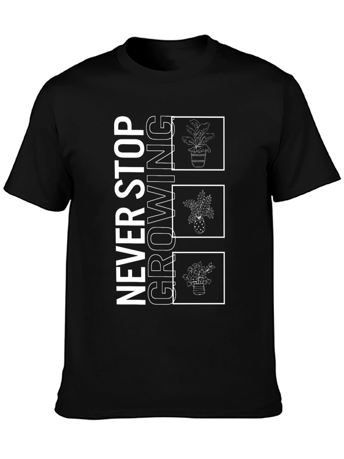 Never Stop Growing Graphic Tee
