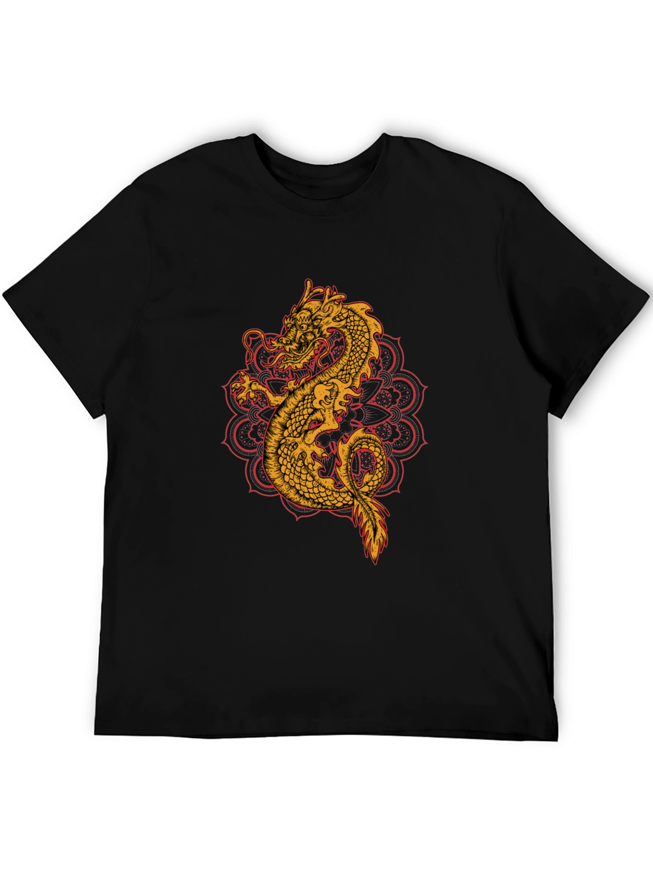 Dragon Mandala Graphic Tee
