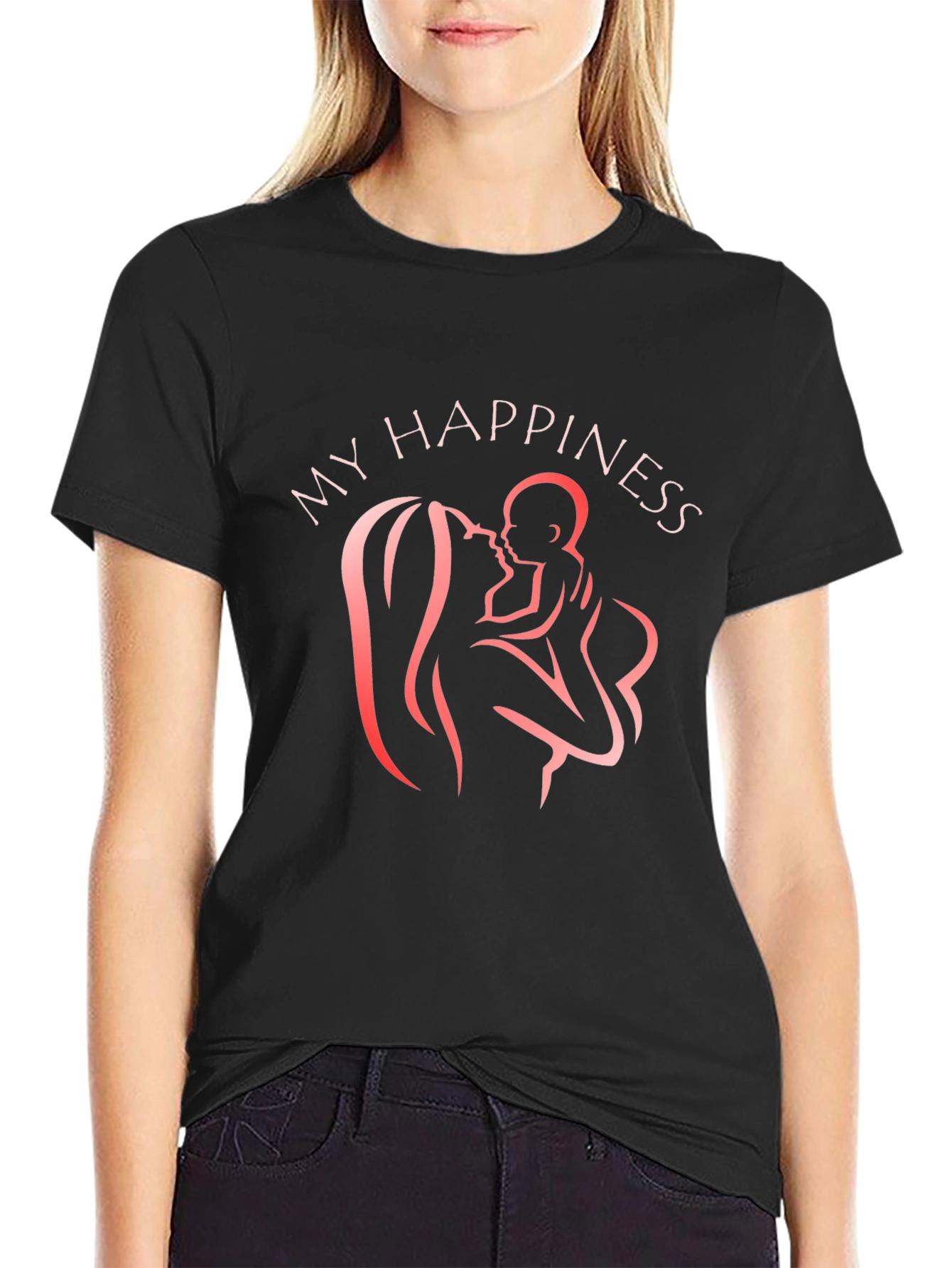 My Happiness T-Shirt - Mother & Child Graphic Tee