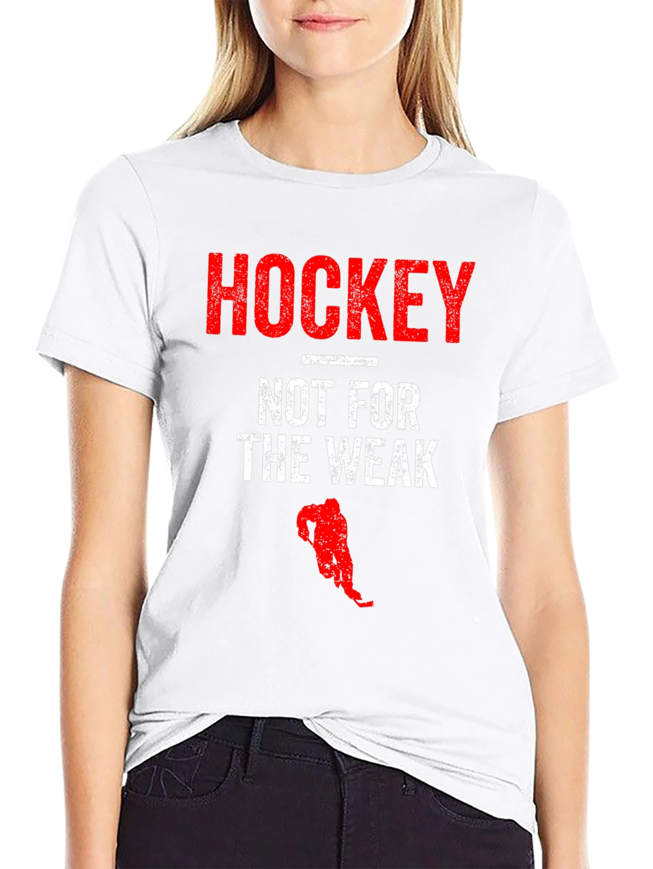 Hockey Not For The Weak Graphic T-Shirt