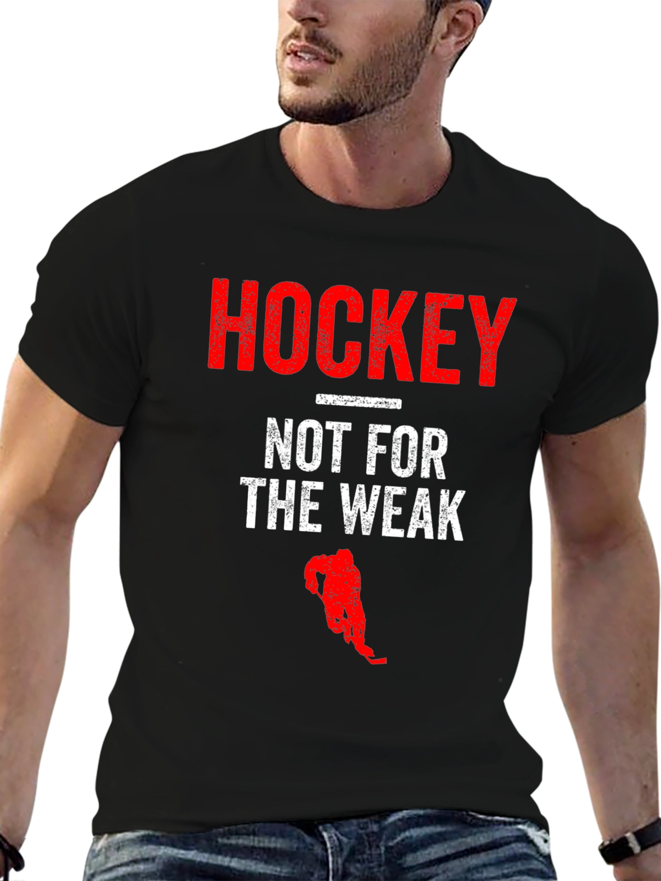 Hockey Not For The Weak Graphic T-Shirt