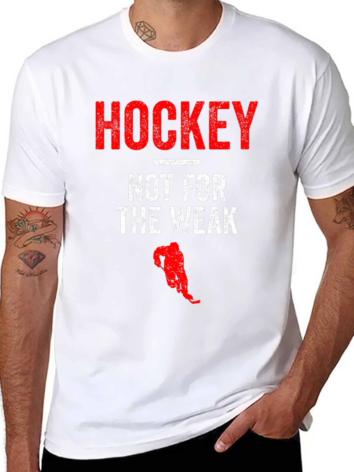 Hockey Not For The Weak Graphic T-Shirt