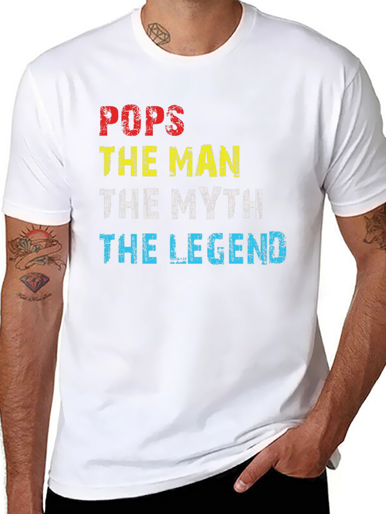 Pops The Man The Myth The Legend T-Shirt