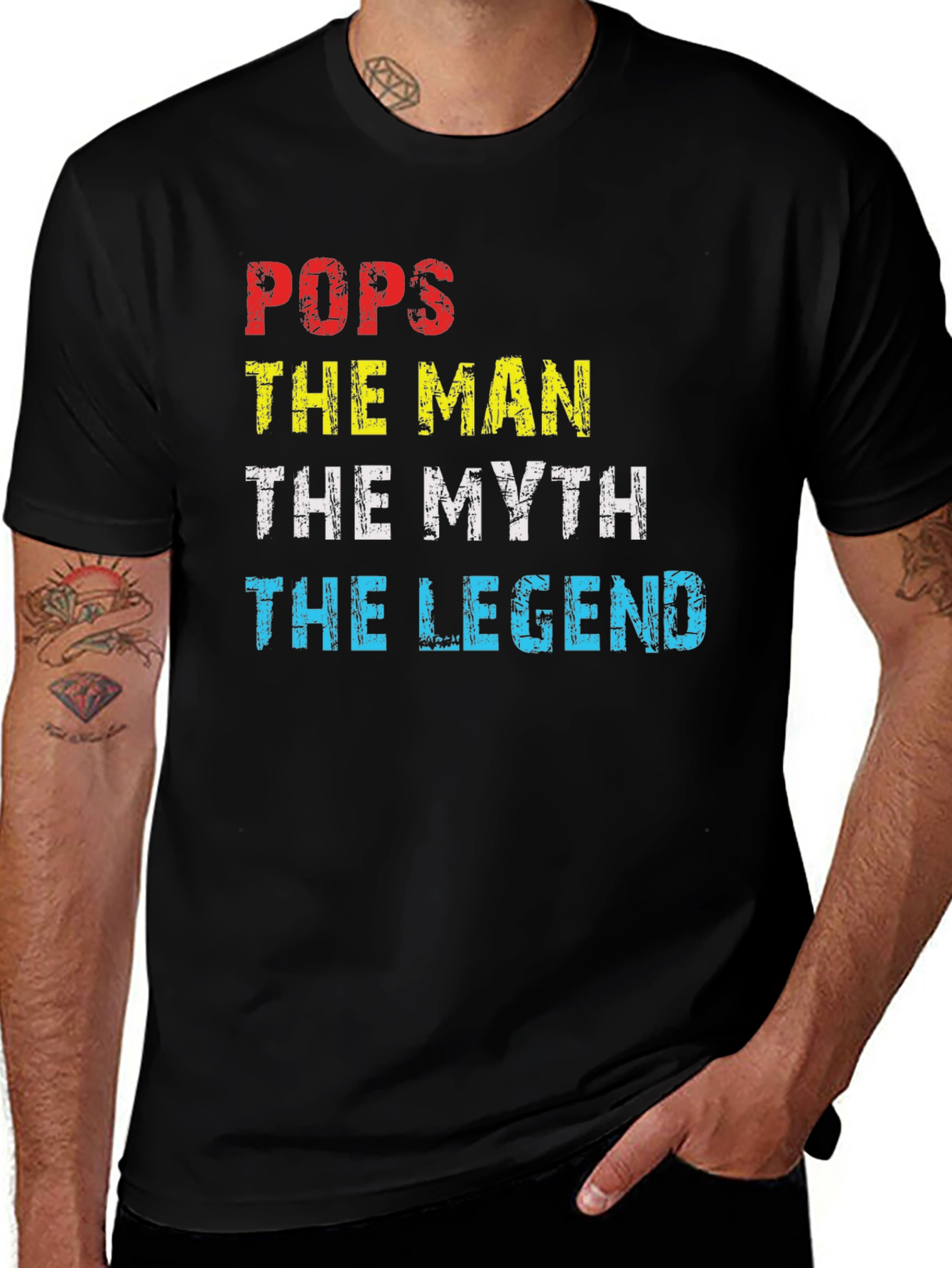 Pops The Man The Myth The Legend T-Shirt