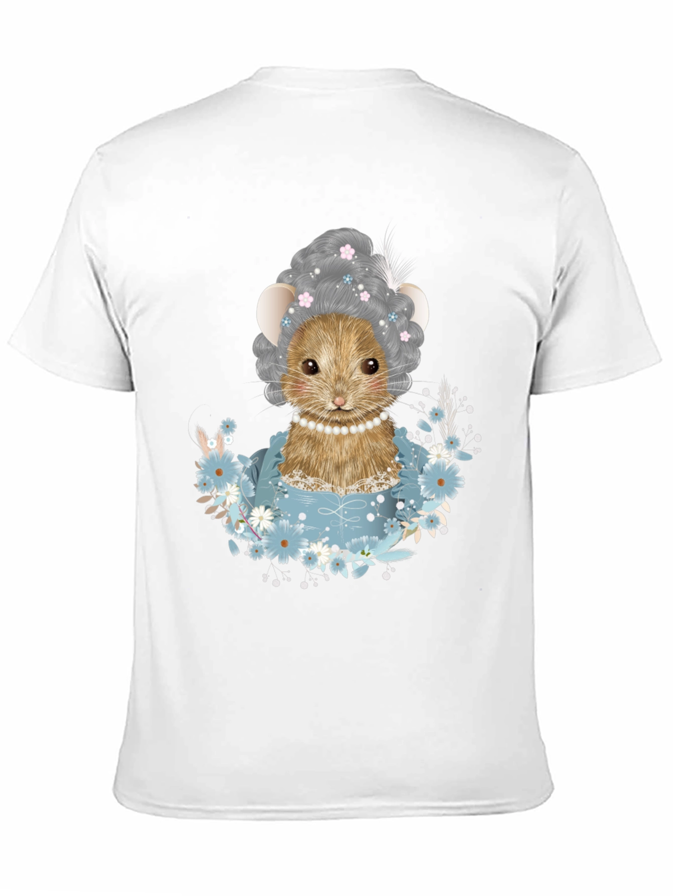 Cute Mouse in Teacup Graphic Tee