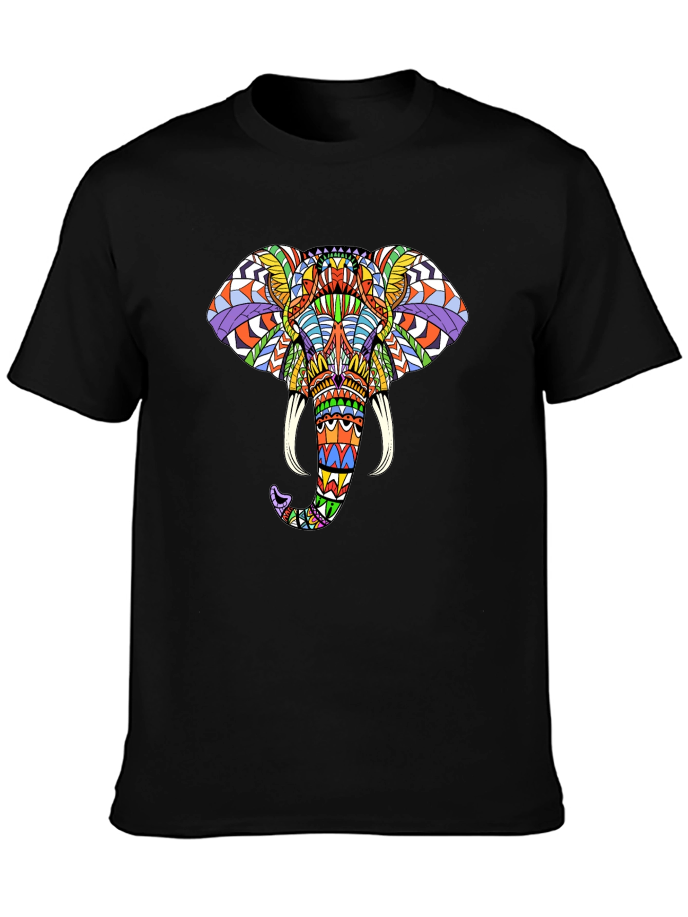Elephant Graphic Tee - Vibrant & Unique Design