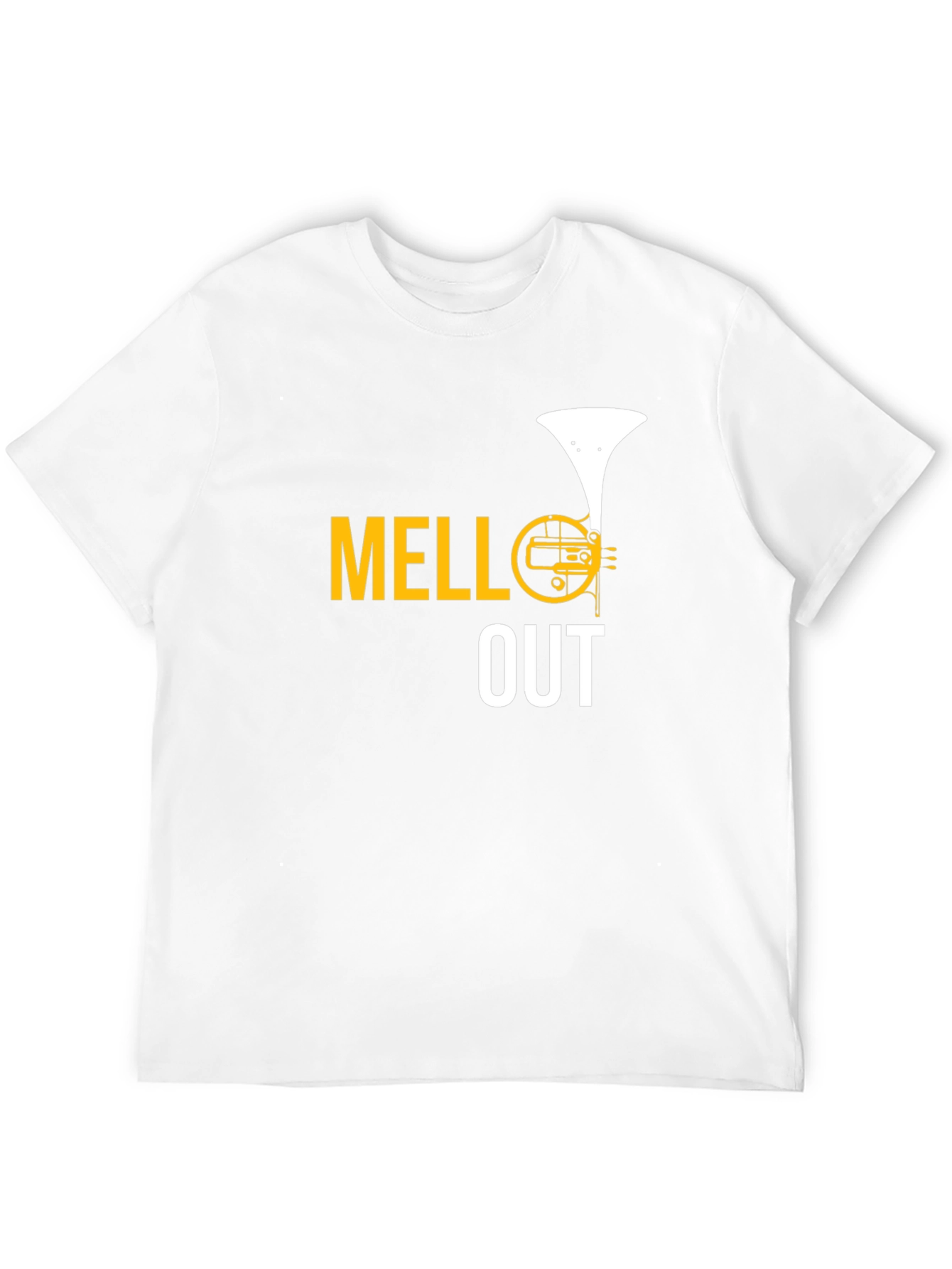 Mello Out French Horn Graphic Tee