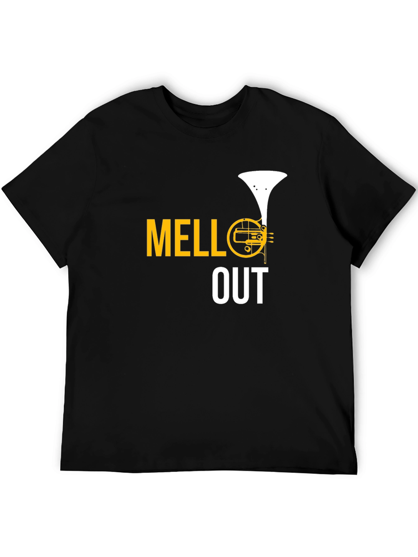 Mello Out French Horn Graphic Tee