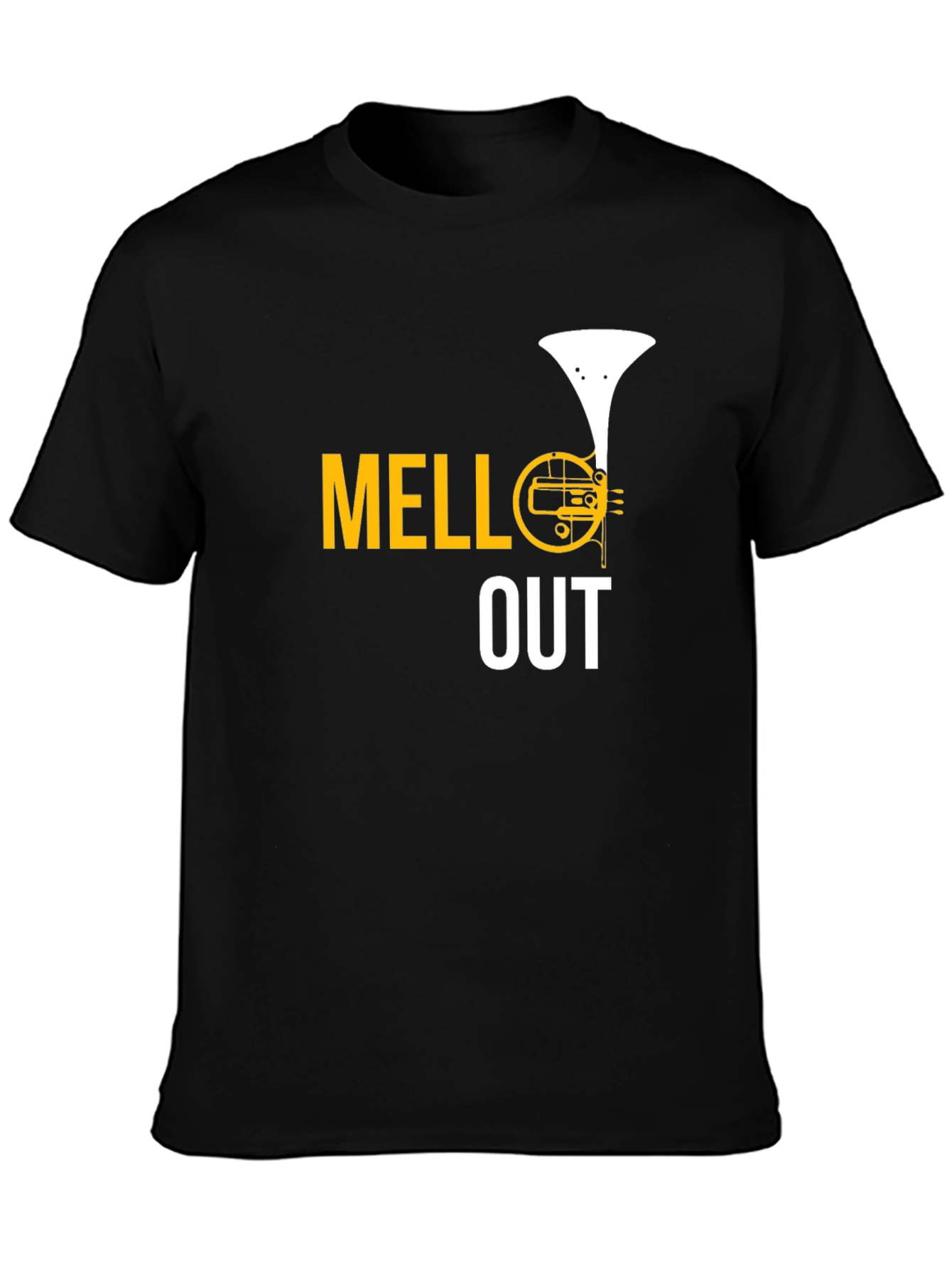 Mello Out French Horn Graphic Tee