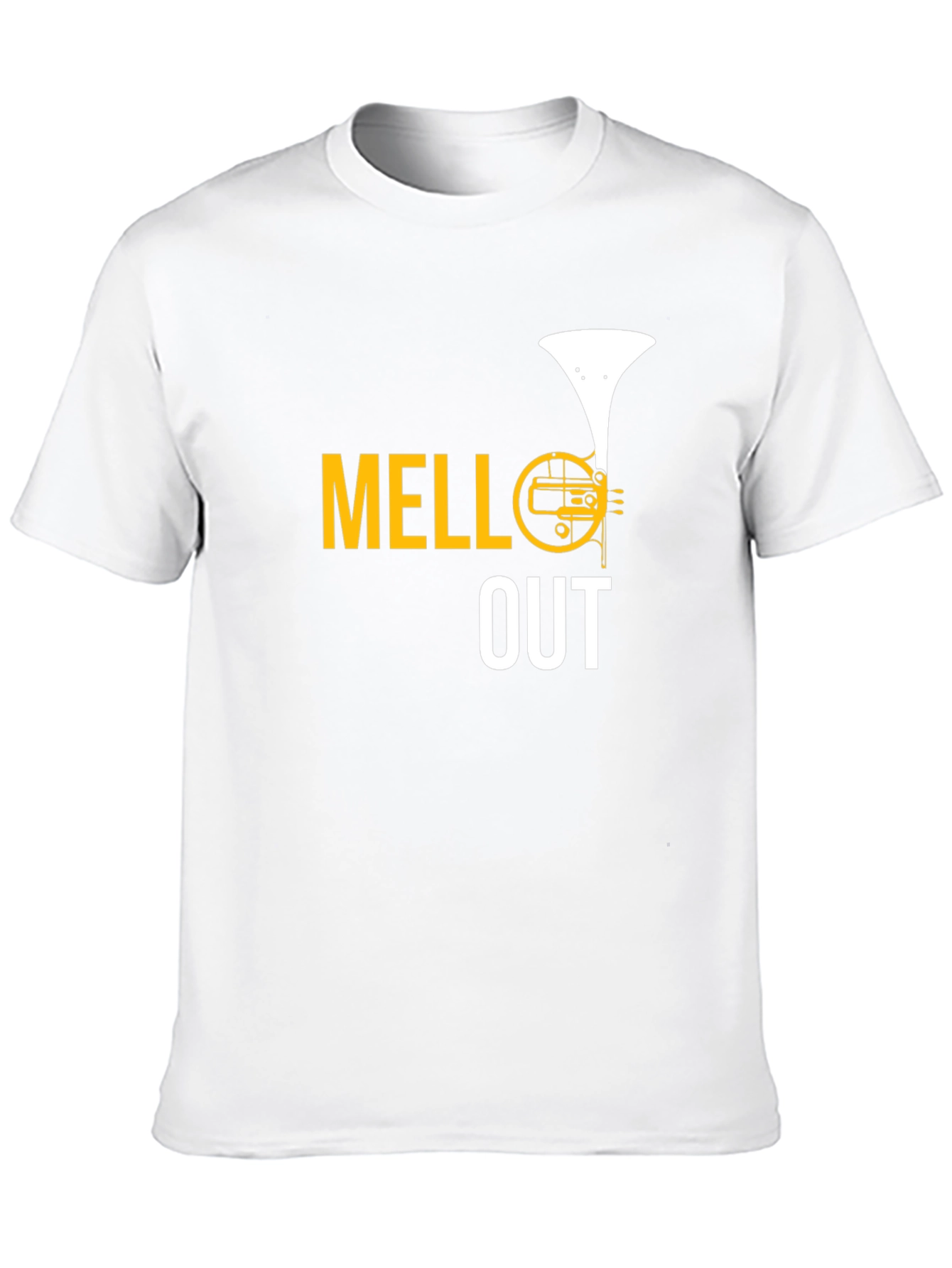 Mello Out French Horn Graphic Tee