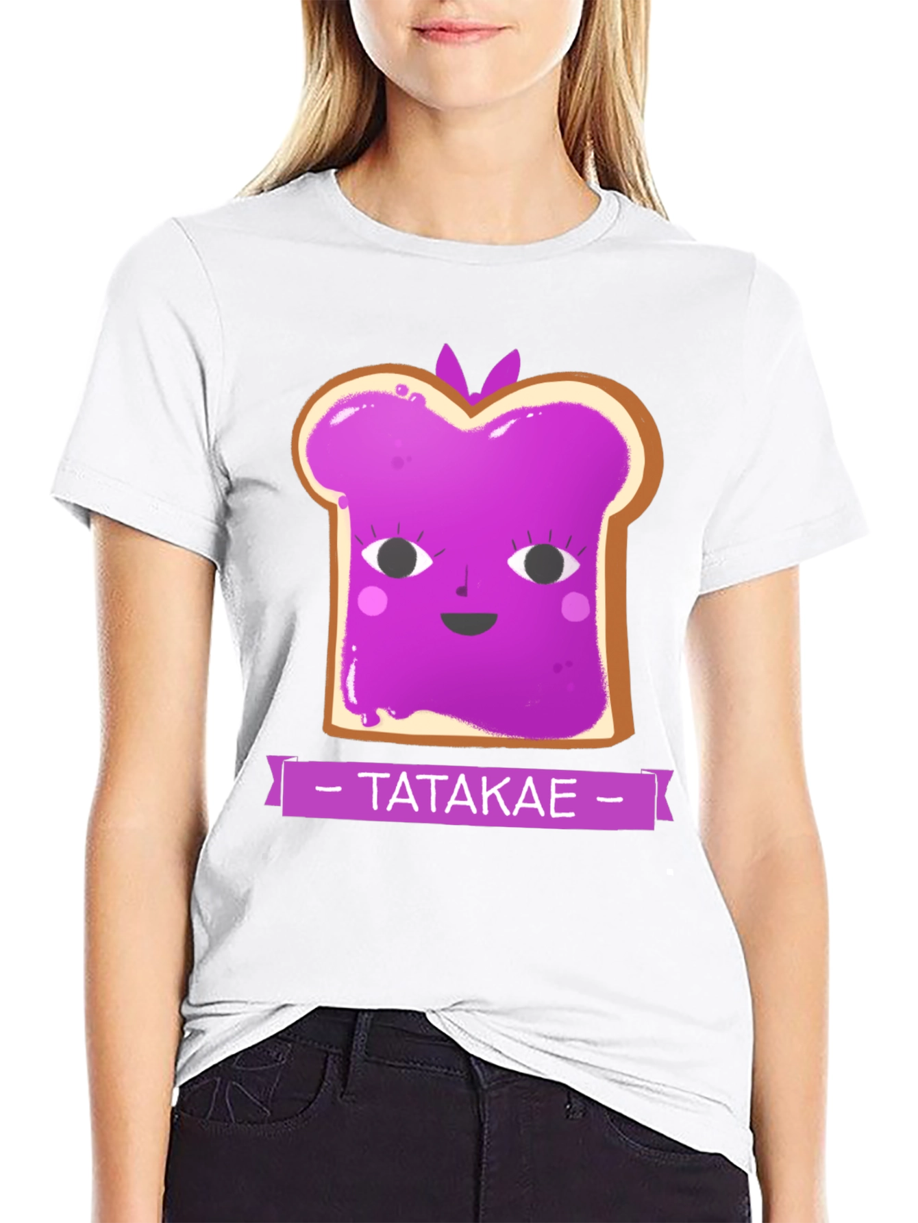 Cute Toast with Jelly T-Shirt - Tatakae!