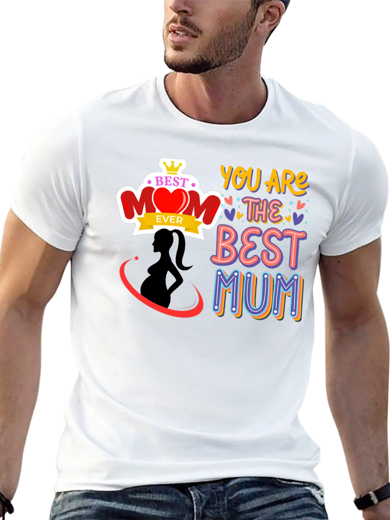 Best Mom Ever Graphic T-Shirt