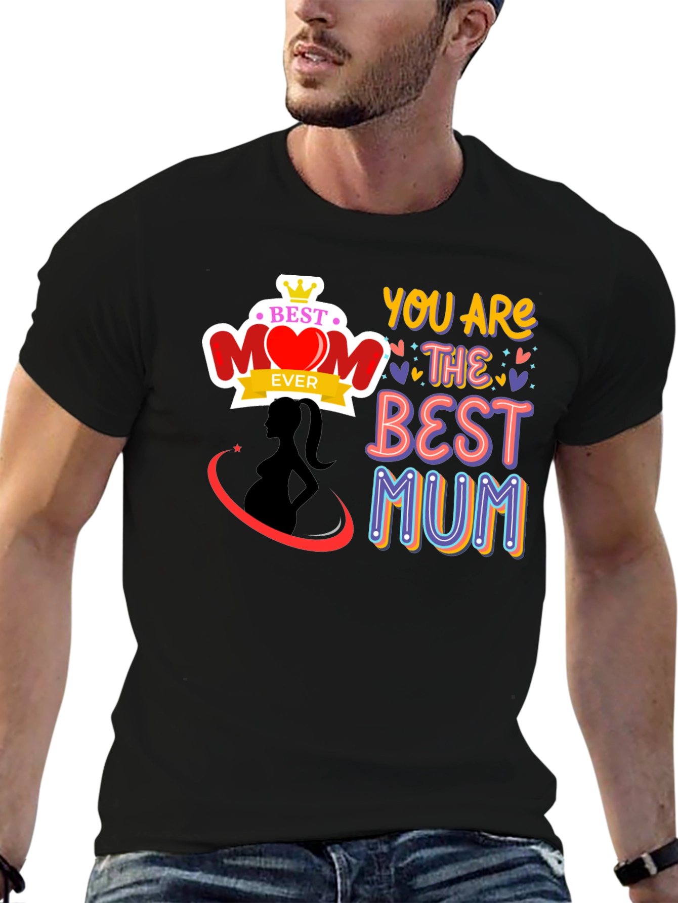 Best Mom Ever Graphic T-Shirt