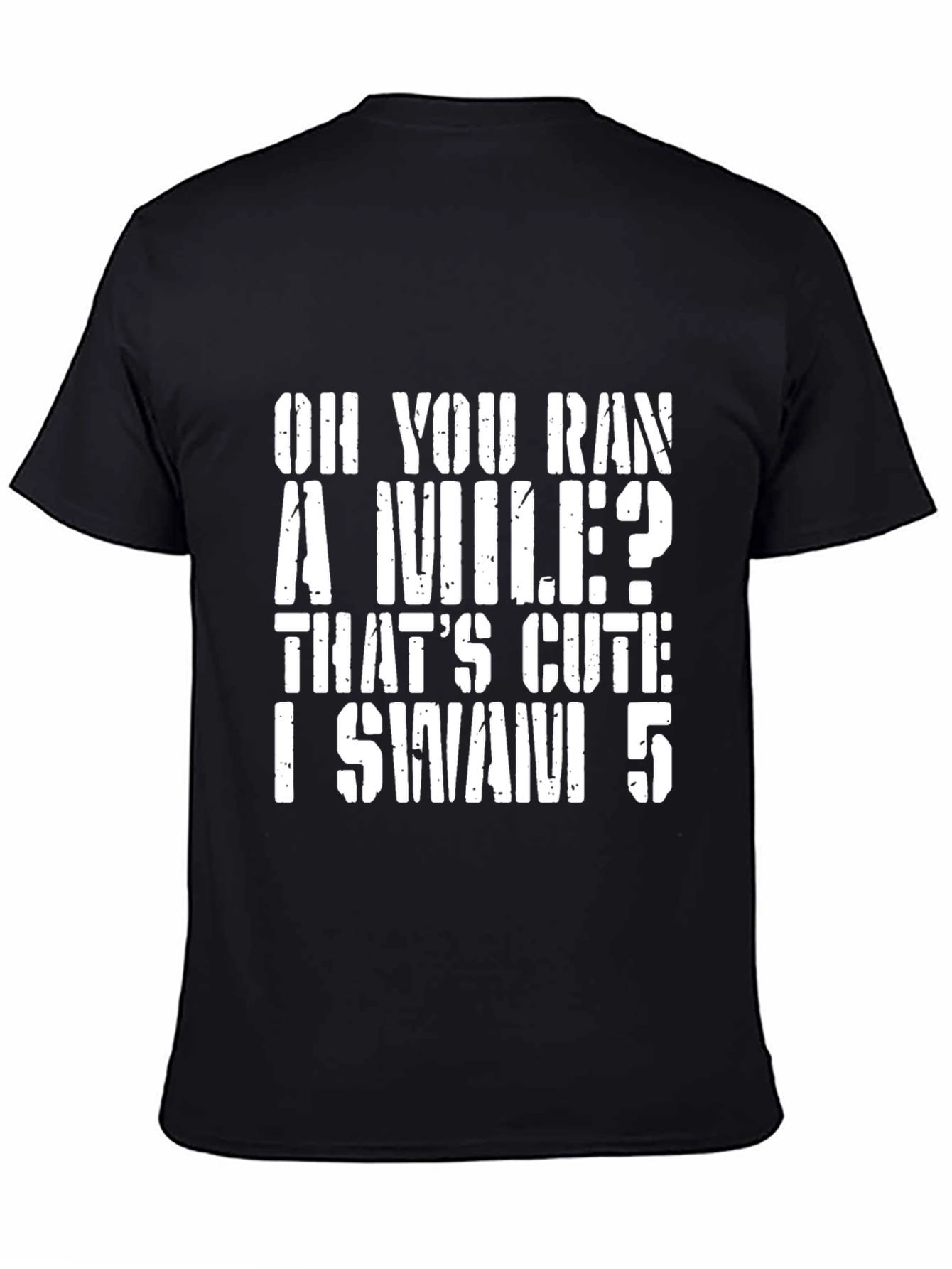 Funny I Swim 5 Graphic T-Shirt