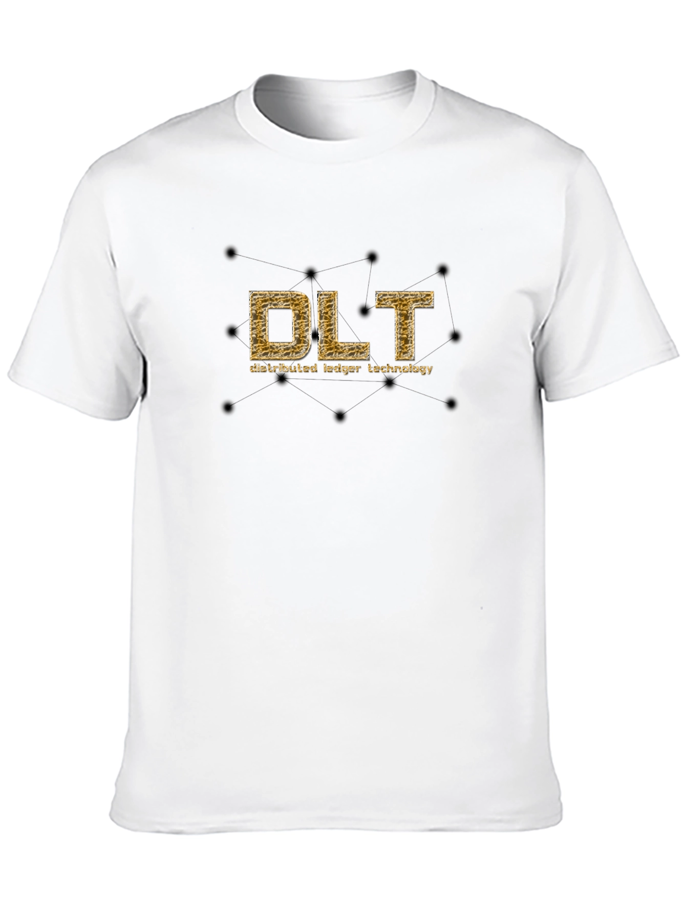 DLT Distributed Ledger Tech Black T-Shirt