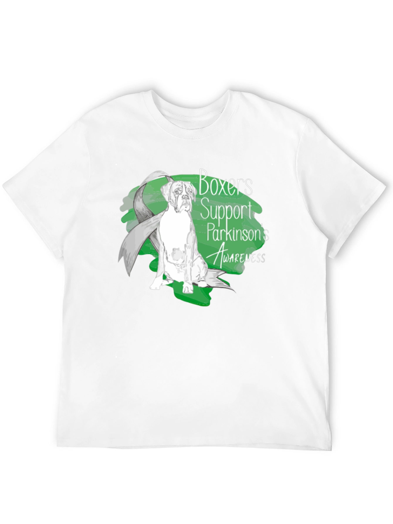 Boxers Support Parkinsons Awareness T-Shirt