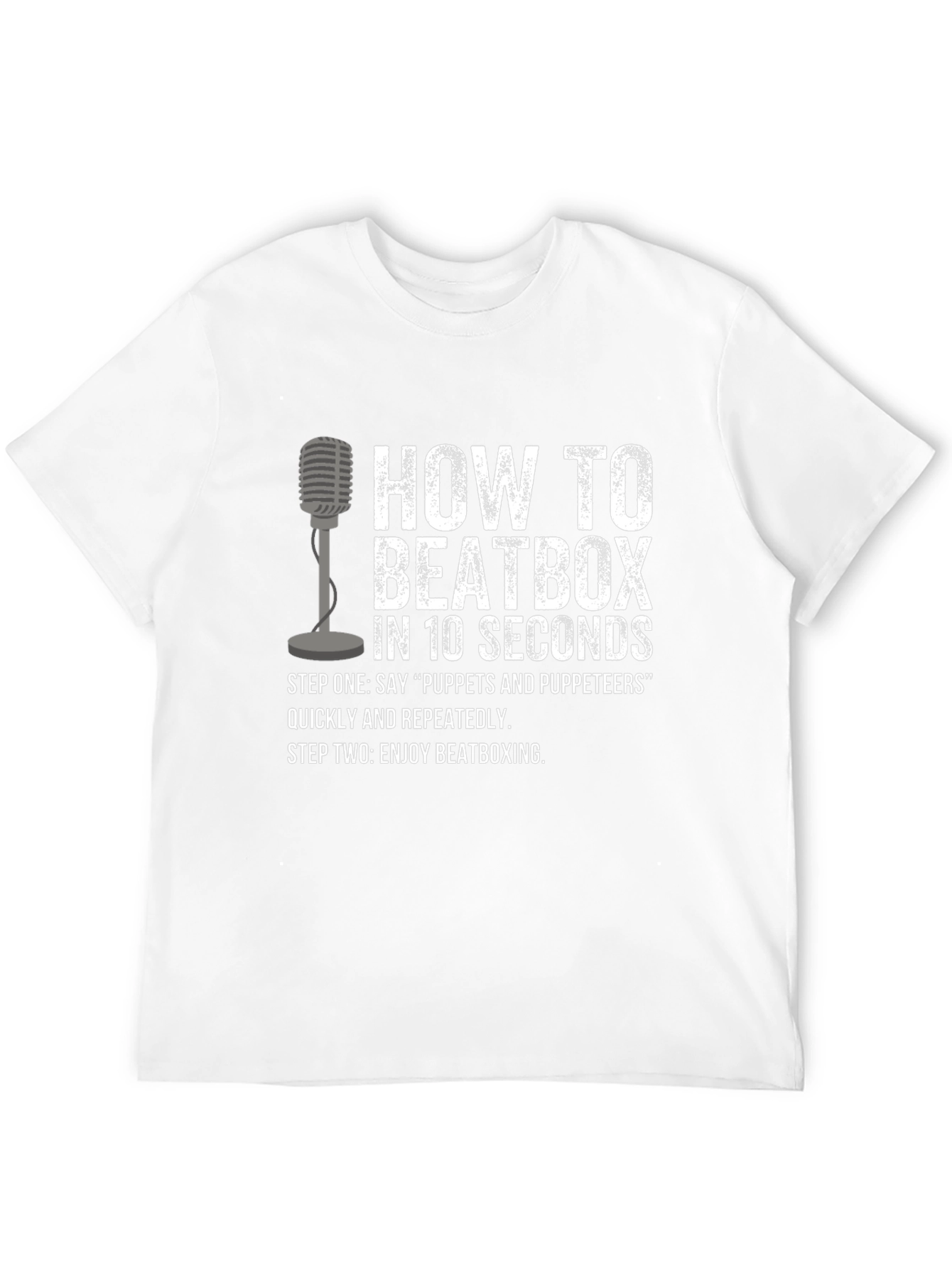 How To Beatbox Graphic T-Shirt