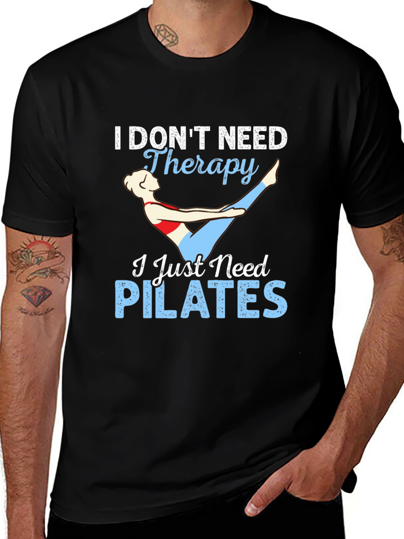 Pilates Therapy Graphic T-Shirt