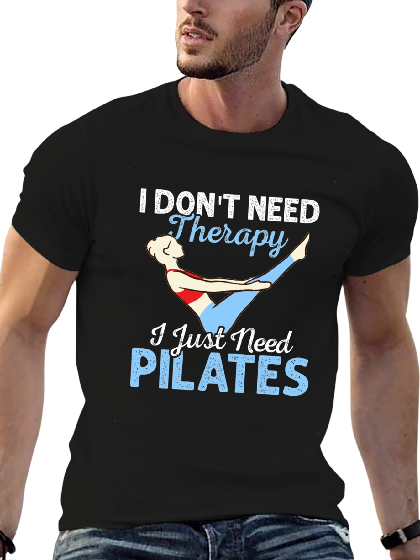 Pilates Therapy Graphic T-Shirt