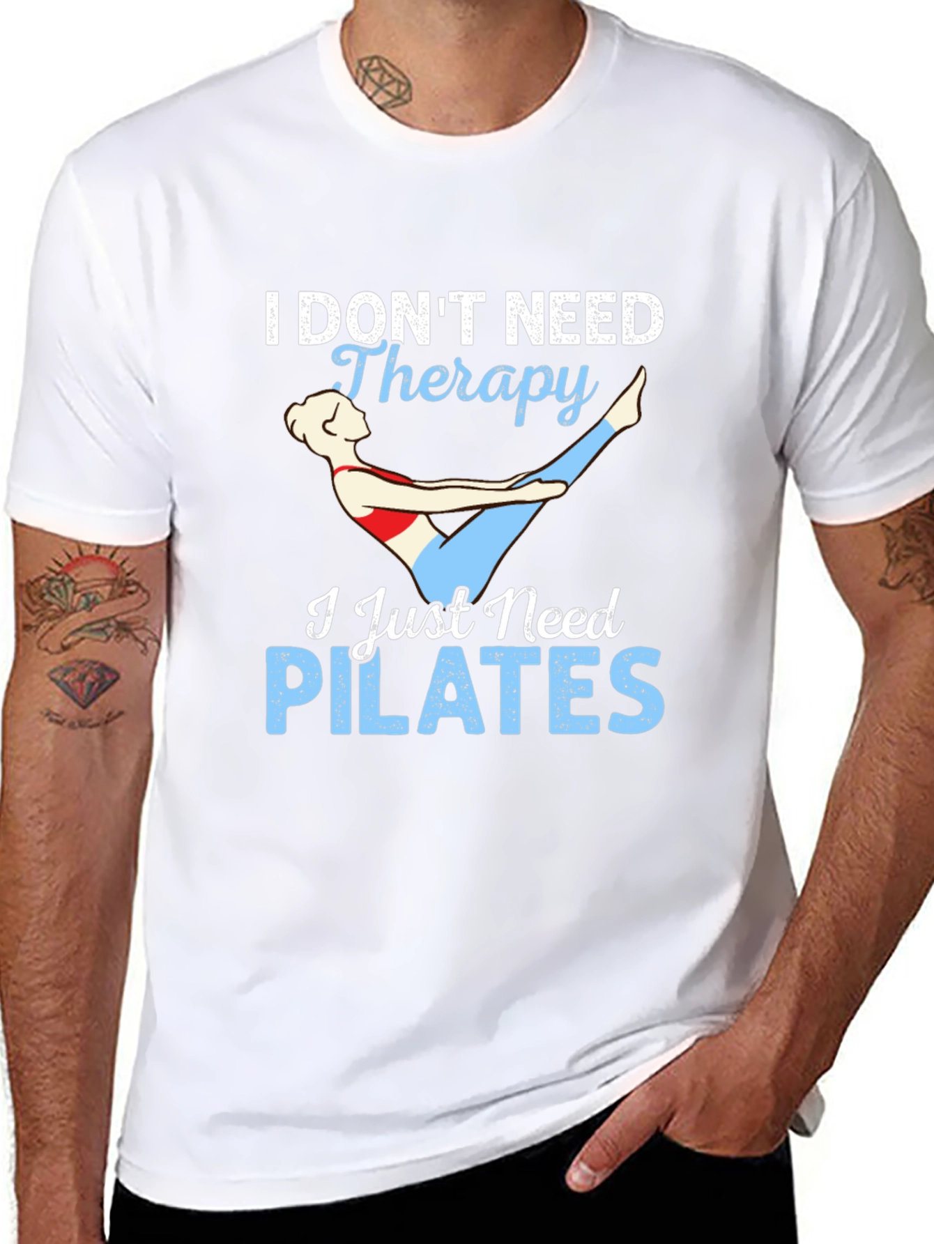 Pilates Therapy Graphic T-Shirt