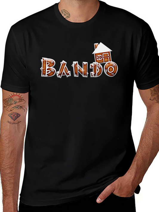 BANDO Gingerbread House T-Shirt - Unique Holiday Style!