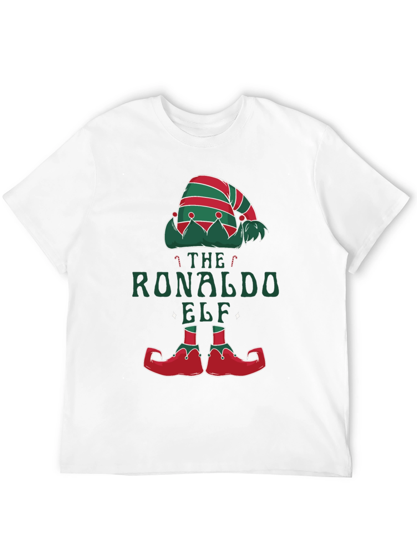 The Ronaldo Elf Graphic T-Shirt - Holiday Festive Tee
